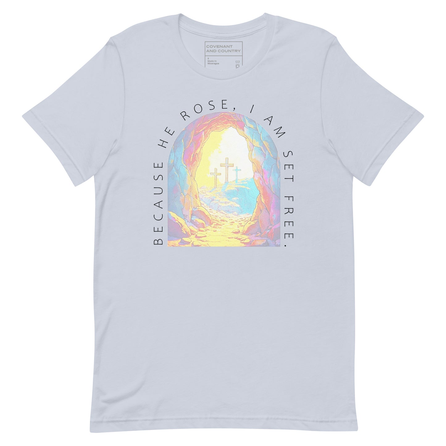 Empty Tomb T-Shirt Light Blue