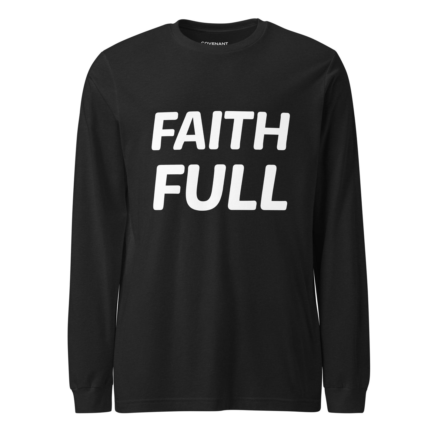 Faithful Long Sleeve T-Shirt Heather Black