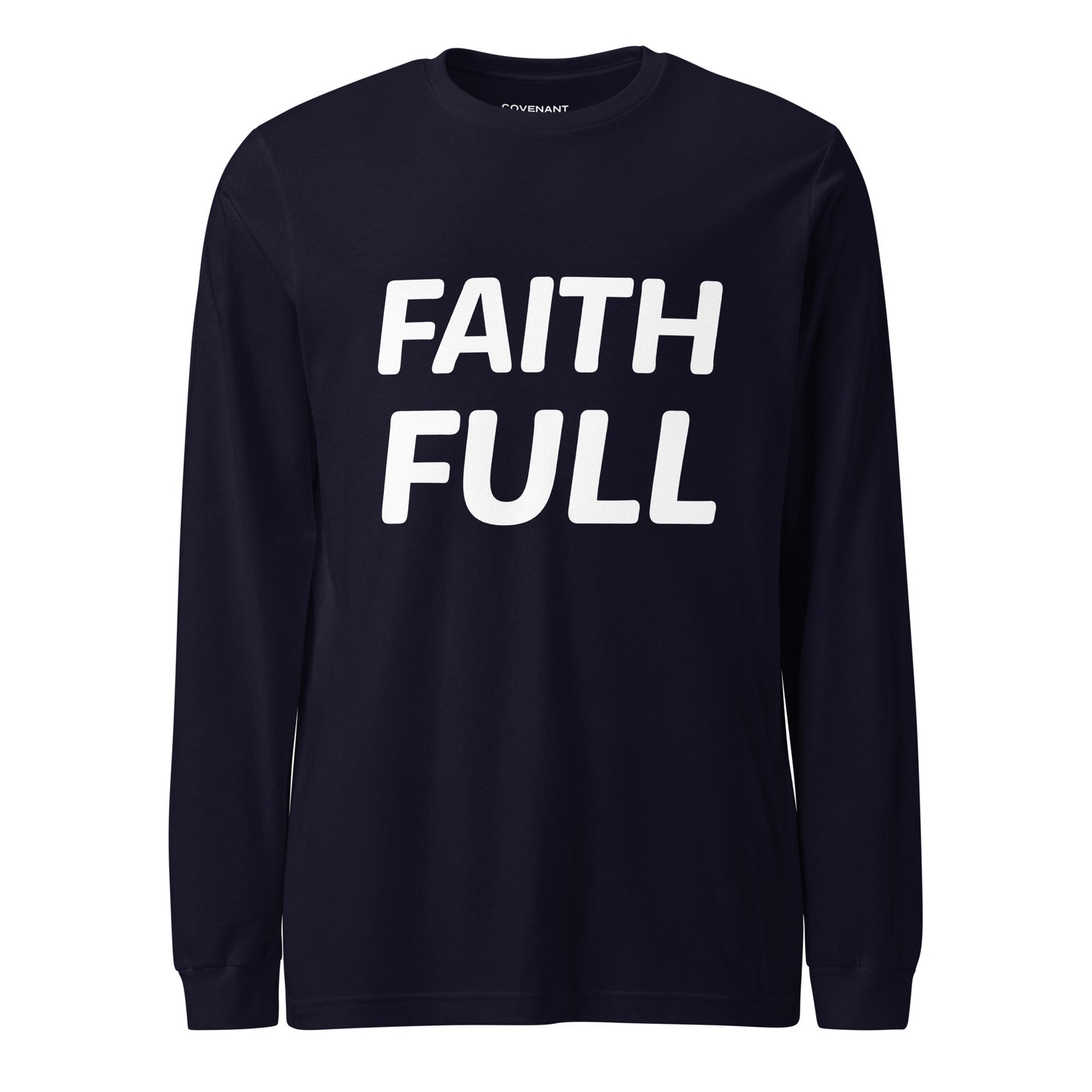 Faithful Long Sleeve T-Shirt Heather Navy