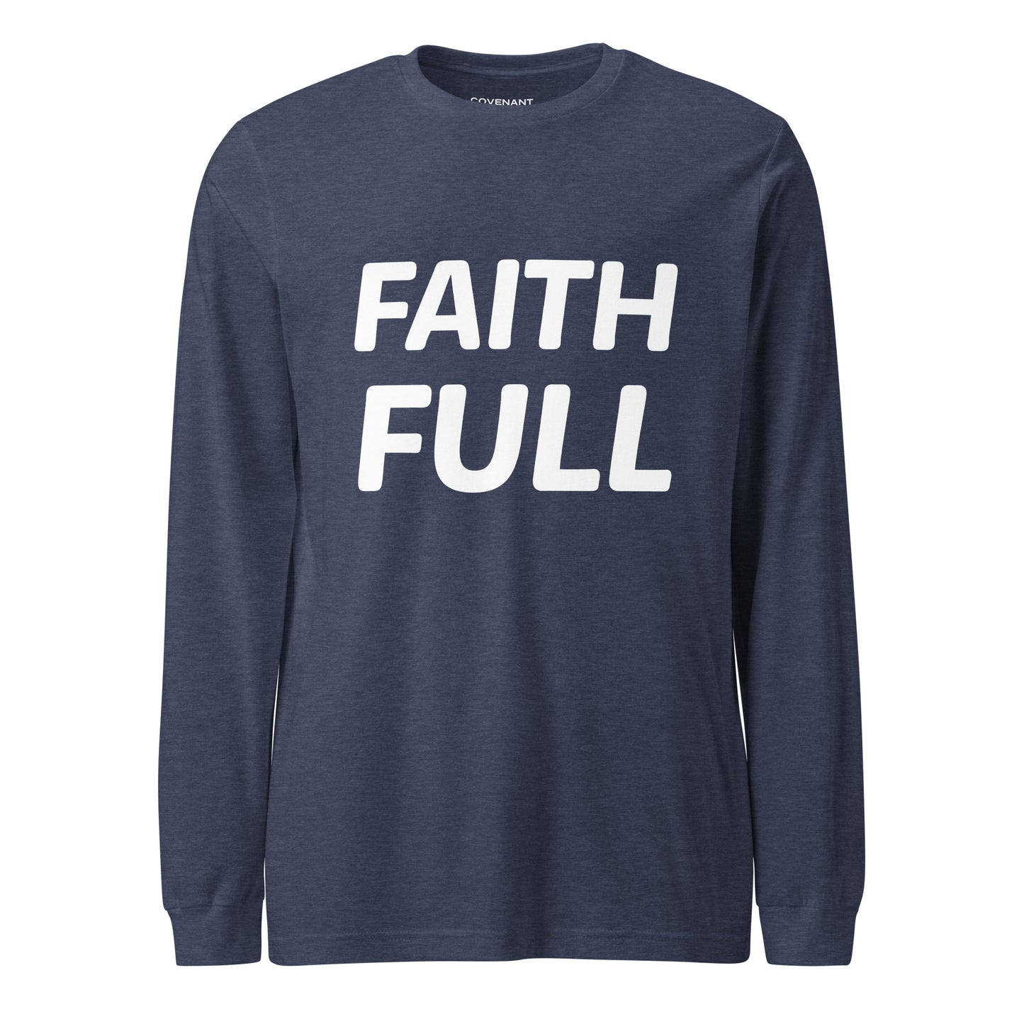 Faithful Long Sleeve T-Shirt Heather Navy