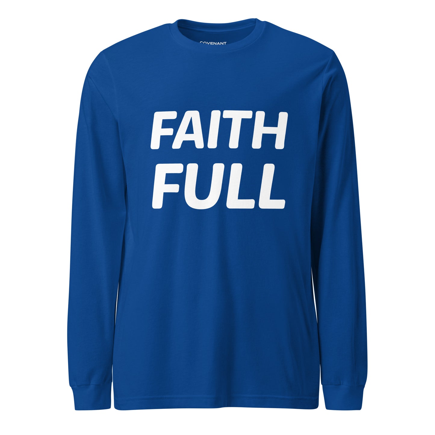 Faithful Long Sleeve T-Shirt Royal Blue