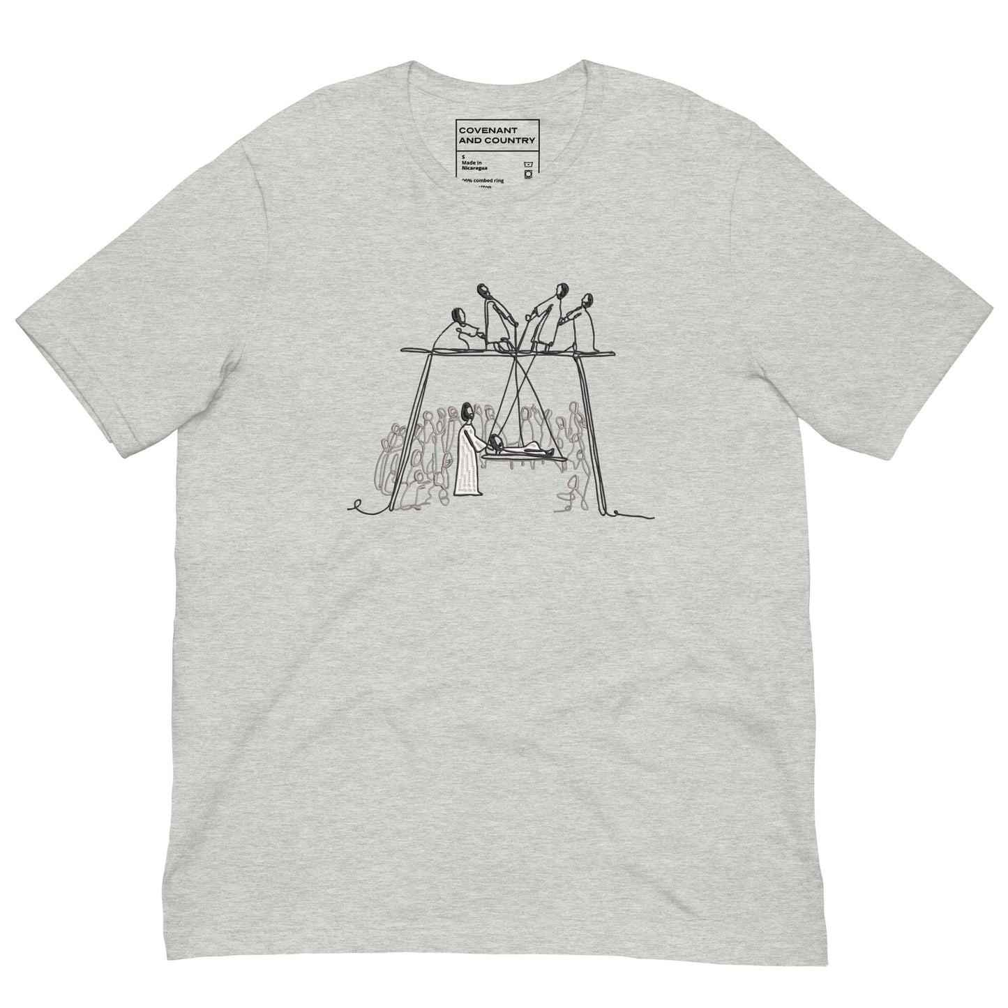 Get me To Jesus Heather Grey T-Shirt