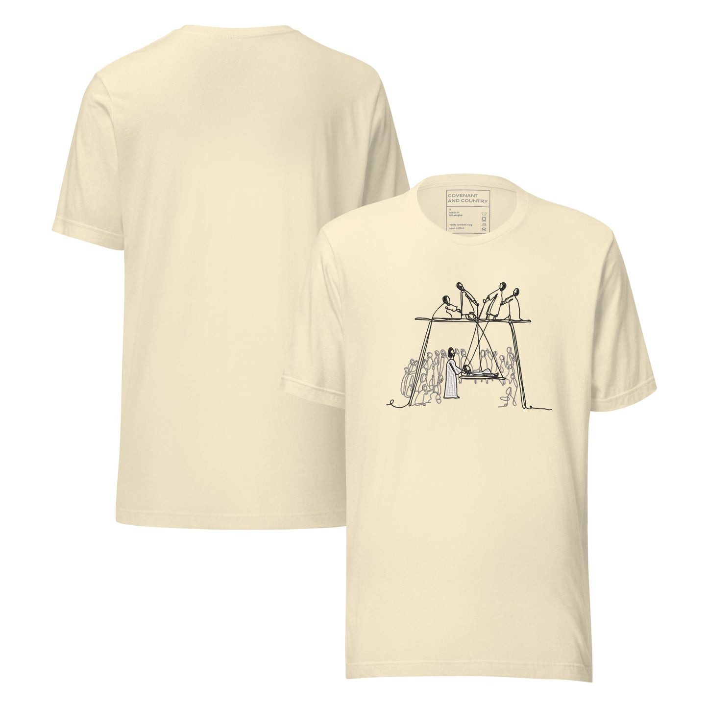 Get me To Jesus Natural T-Shirt