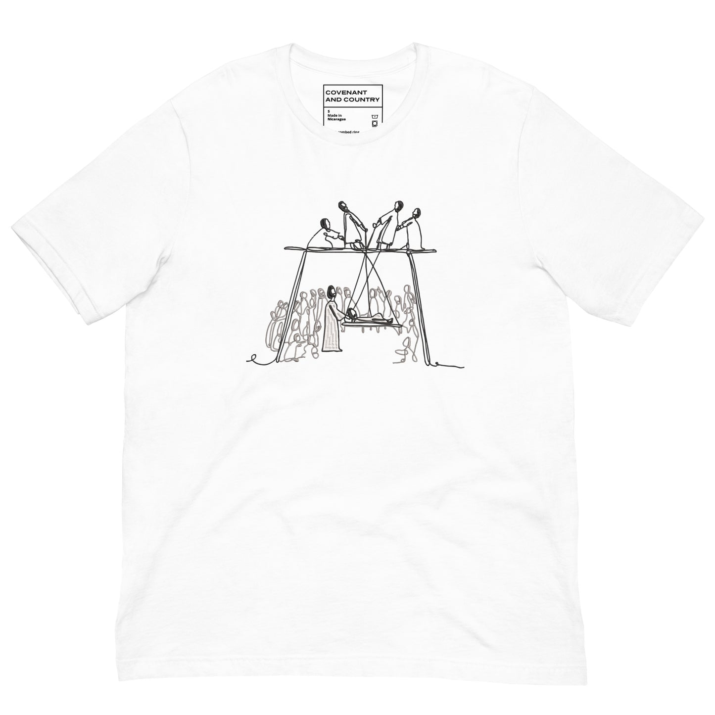 Get me To Jesus White T-Shirt