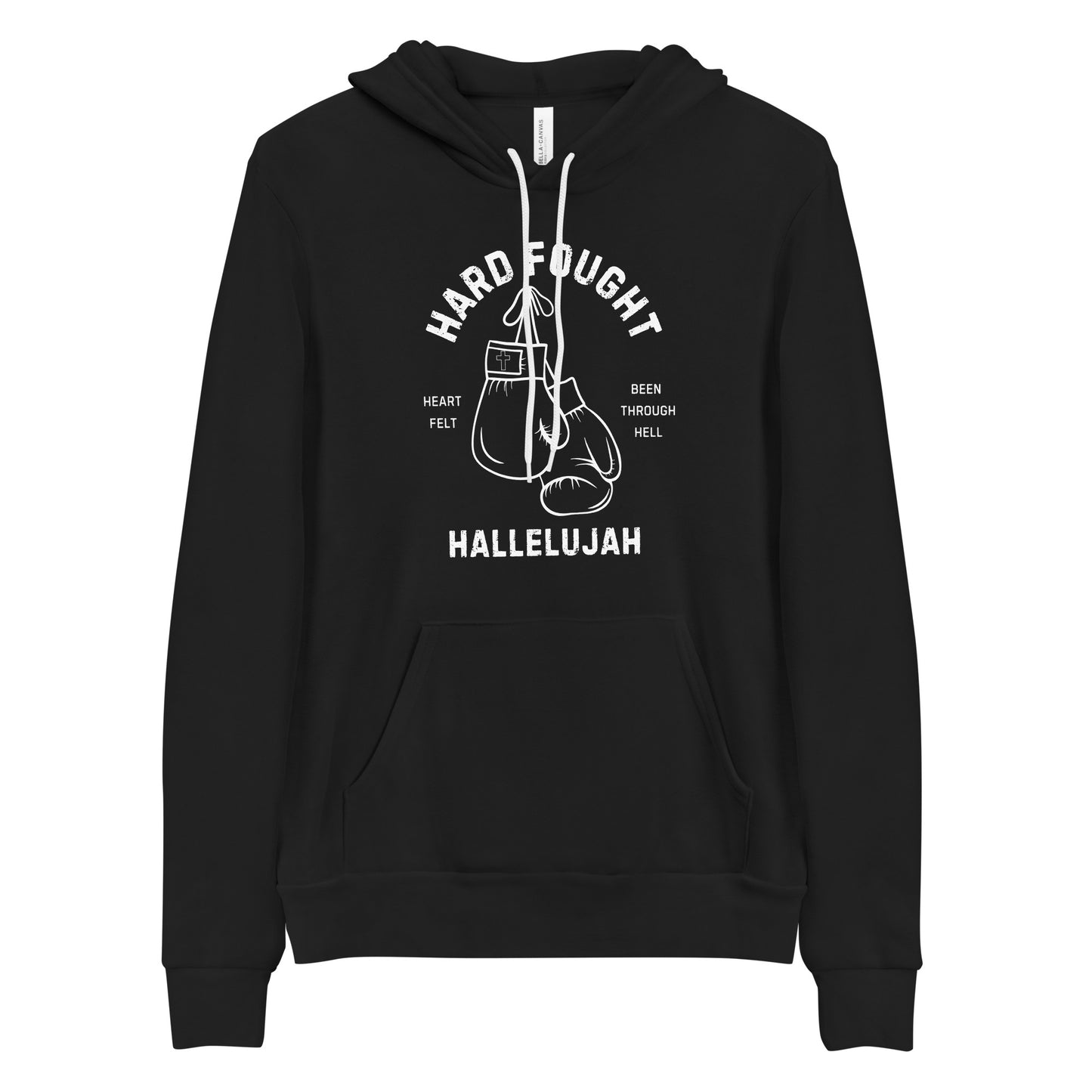 Hard Fought Hallelujah Hoodie Black
