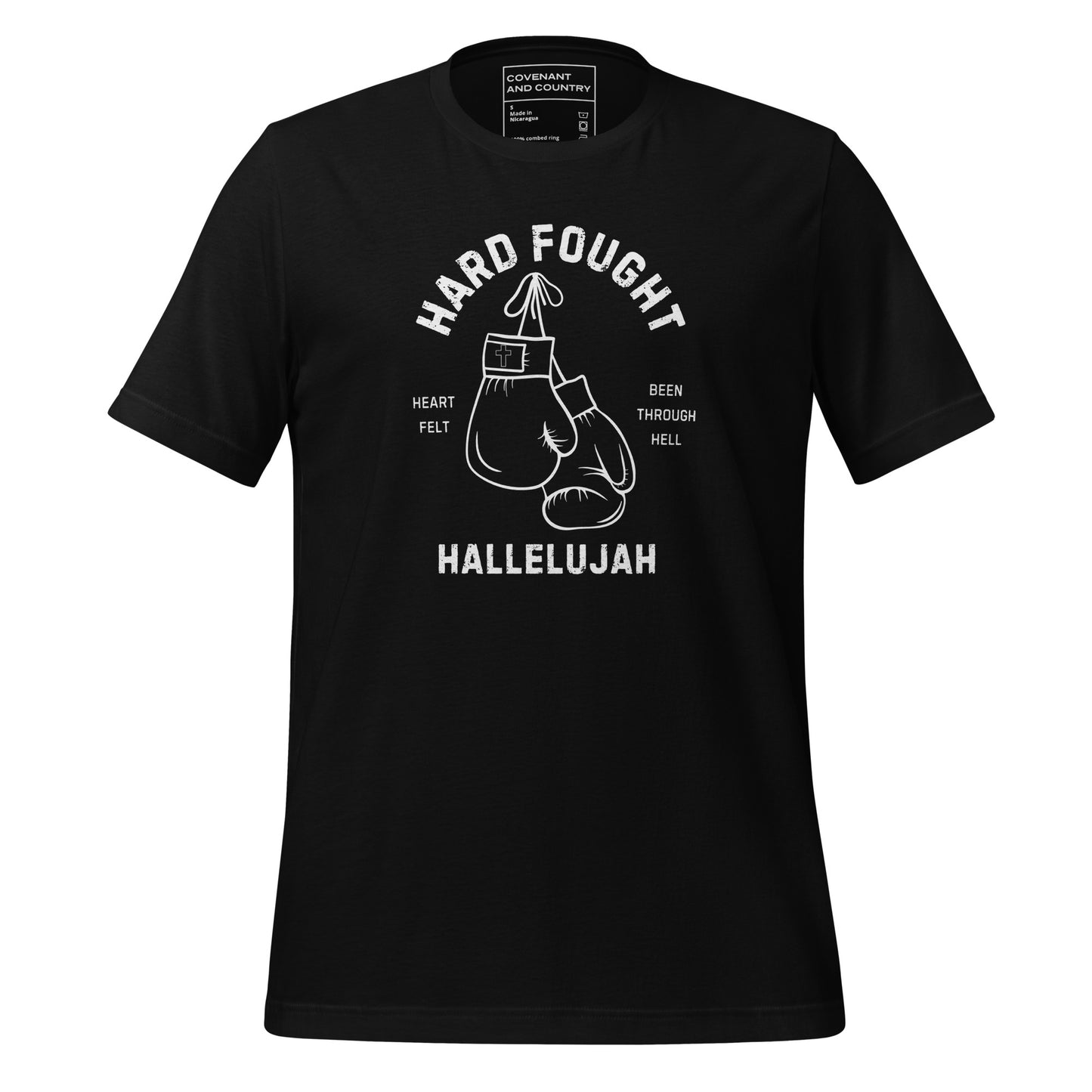 Hard Fought Hallelujah T-Shirt Black