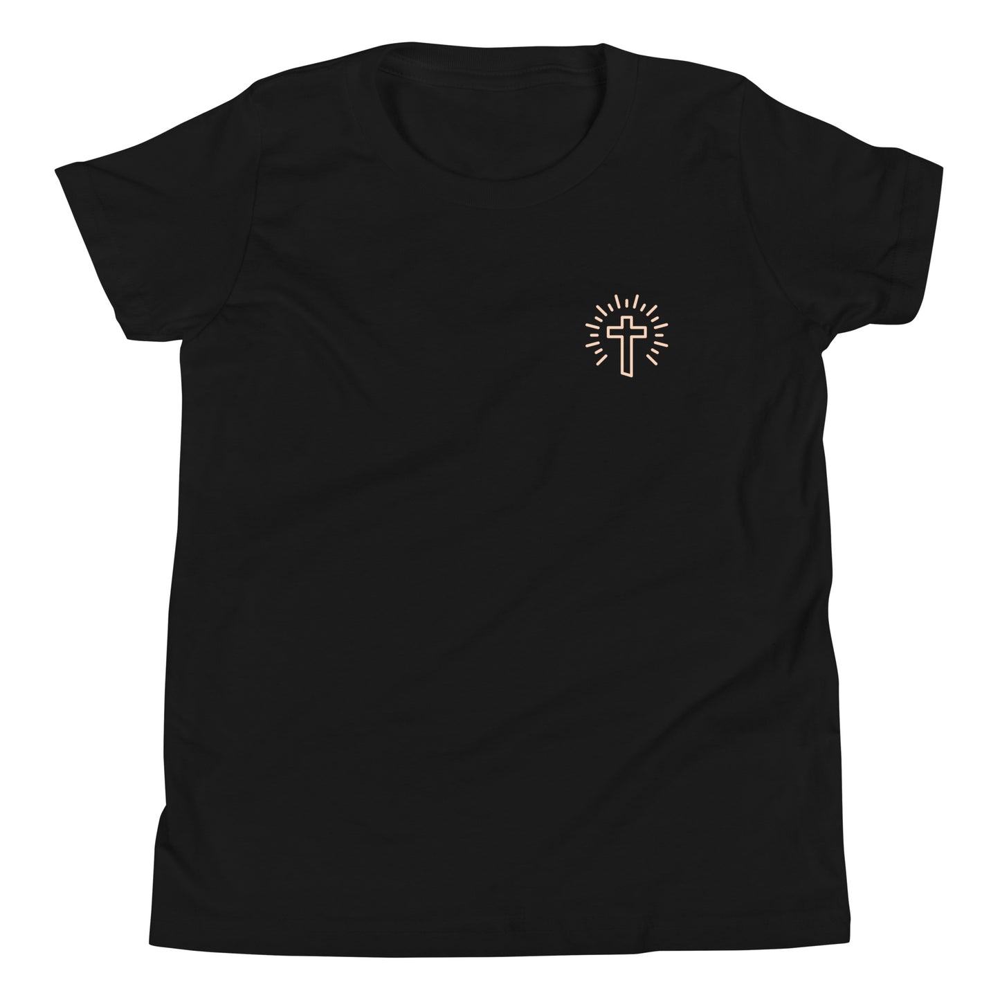 He Is Risen Youth T-Shirt Front