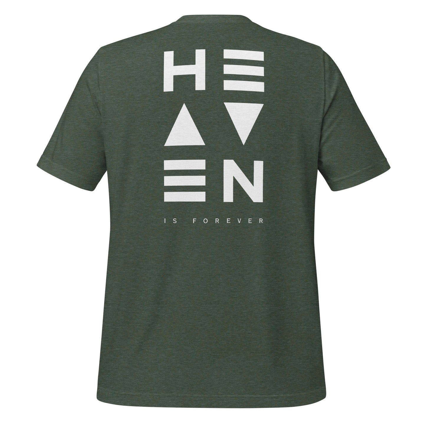 Heaven is Forever Heather Forest Navy Back