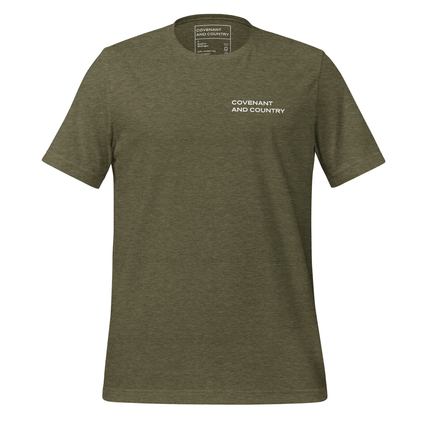 Heaven is Forever Heather Olive Front