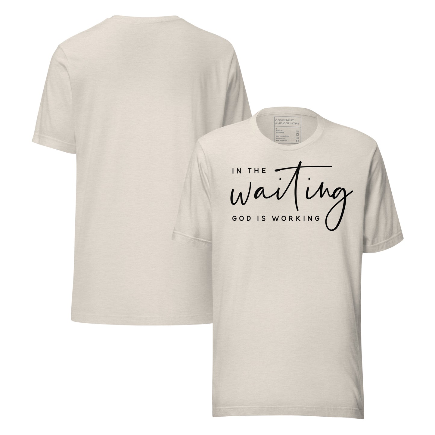 In The Waiting T-Shirt Heather Dust