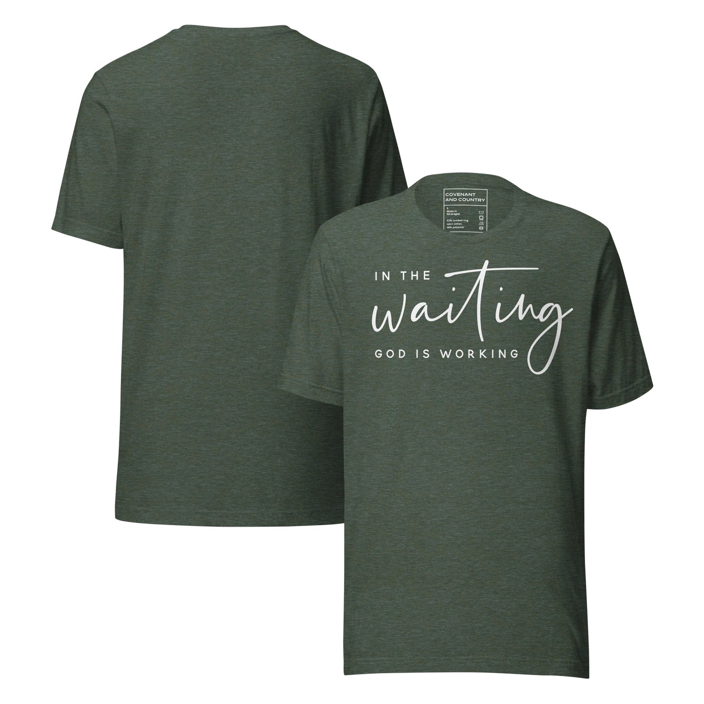 In The Waiting T-Shirt Heather Forest