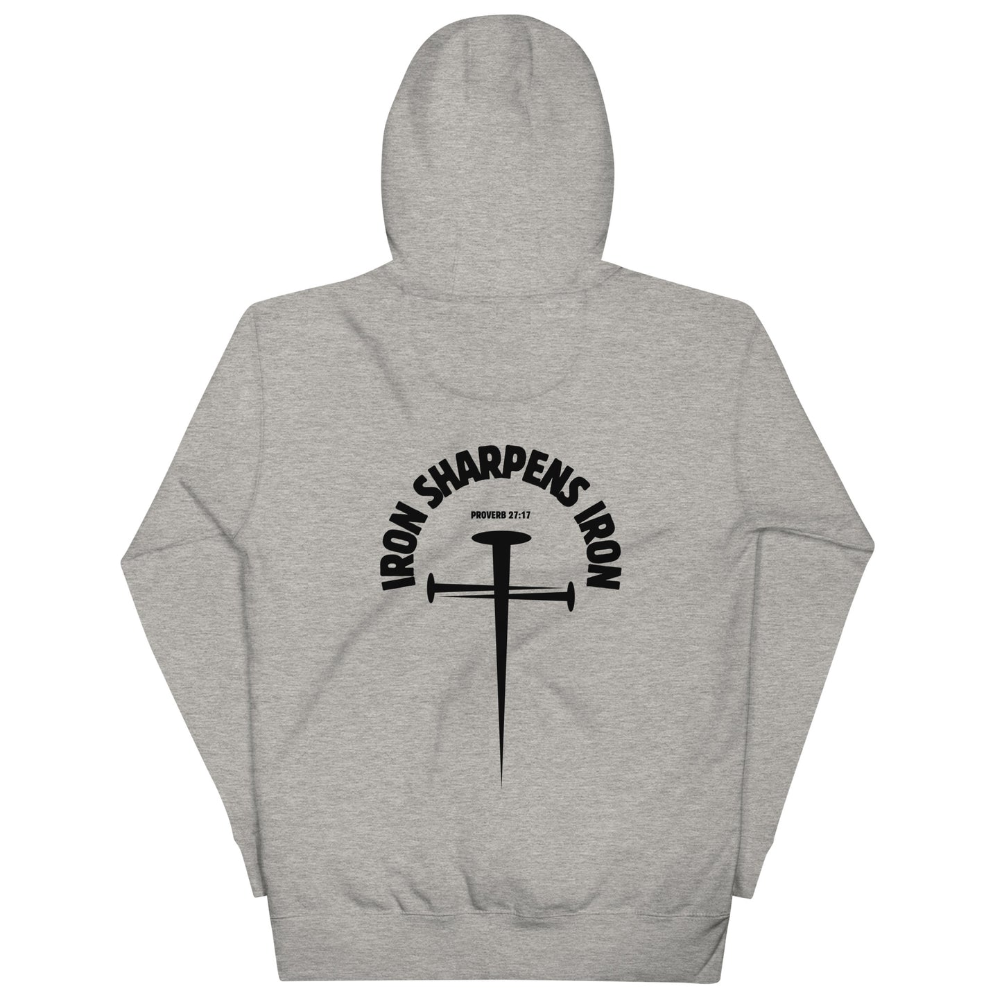 Iron Sharpens Iron Hoodie Carbon Grey