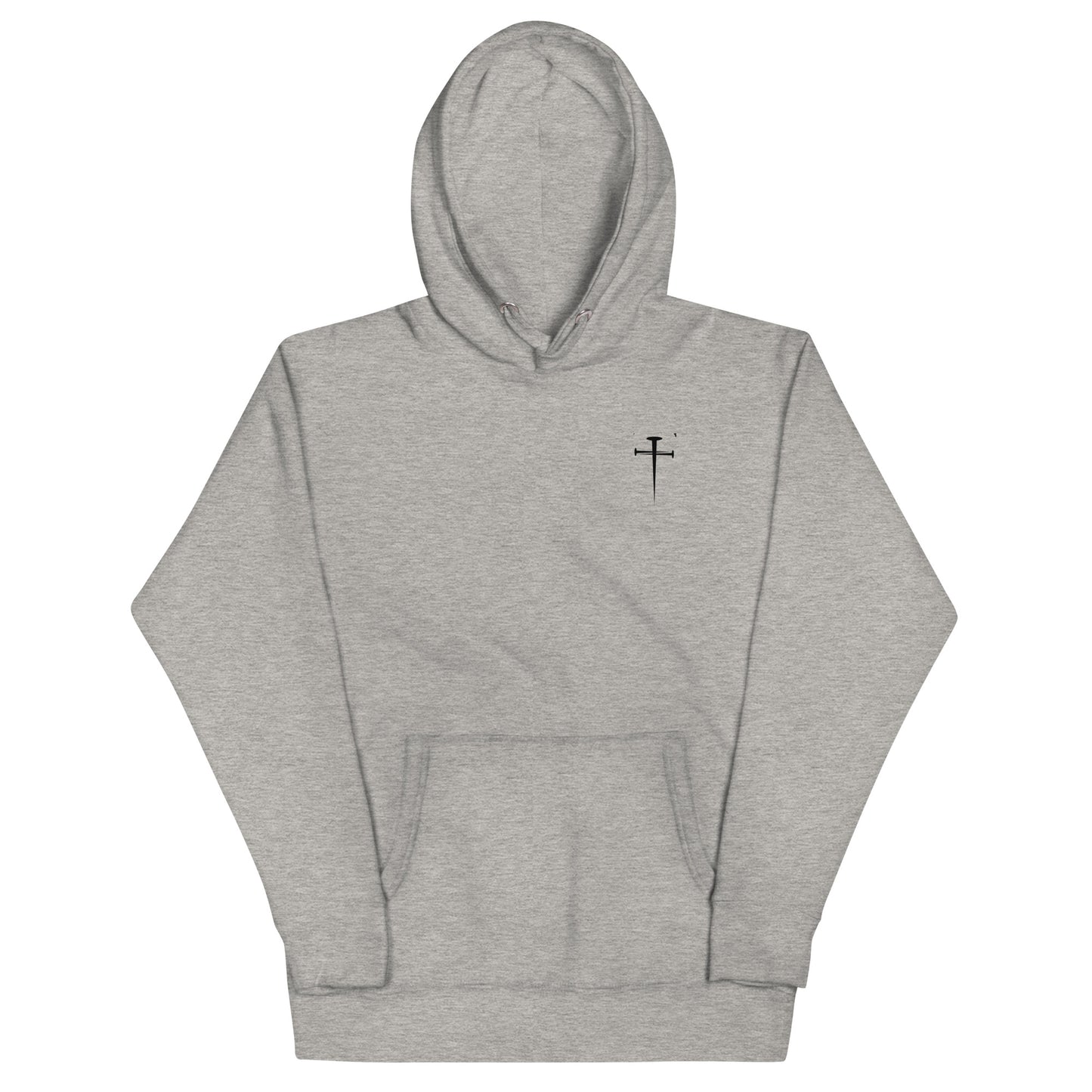Iron Sharpens Iron Hoodie Carbon Grey Front
