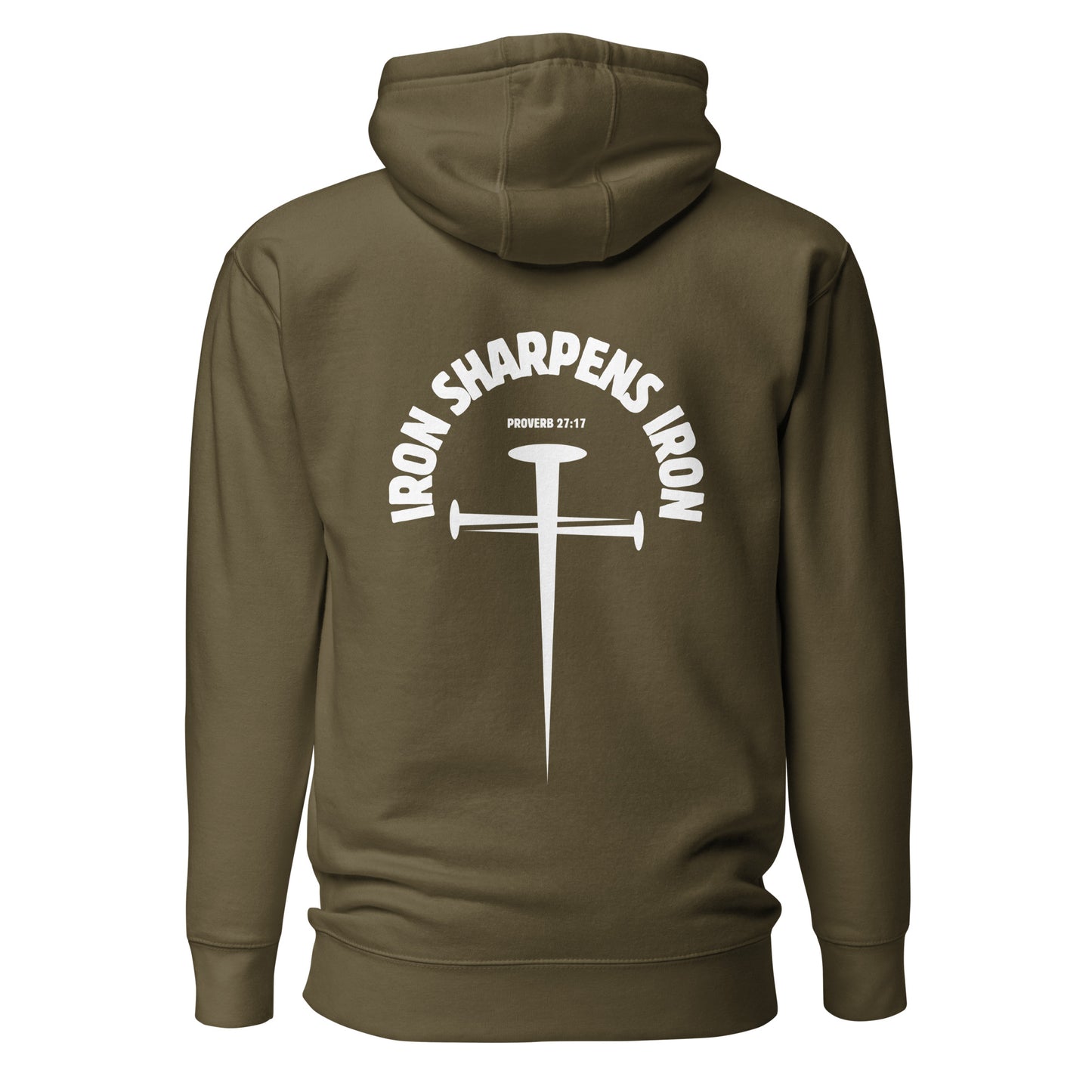 Iron Sharpens Iron Hoodie Military Green