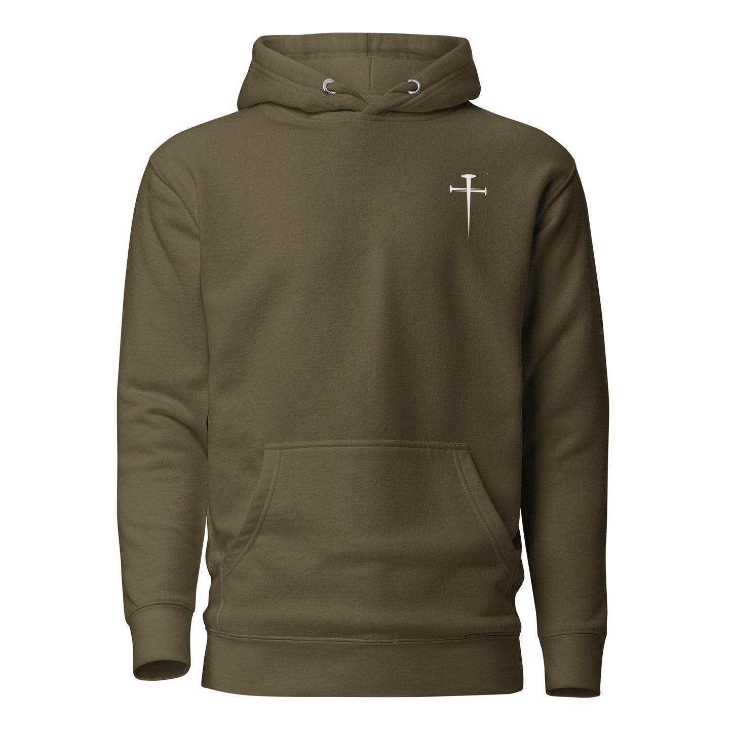 Iron Sharpens Iron Hoodie Military Green Front