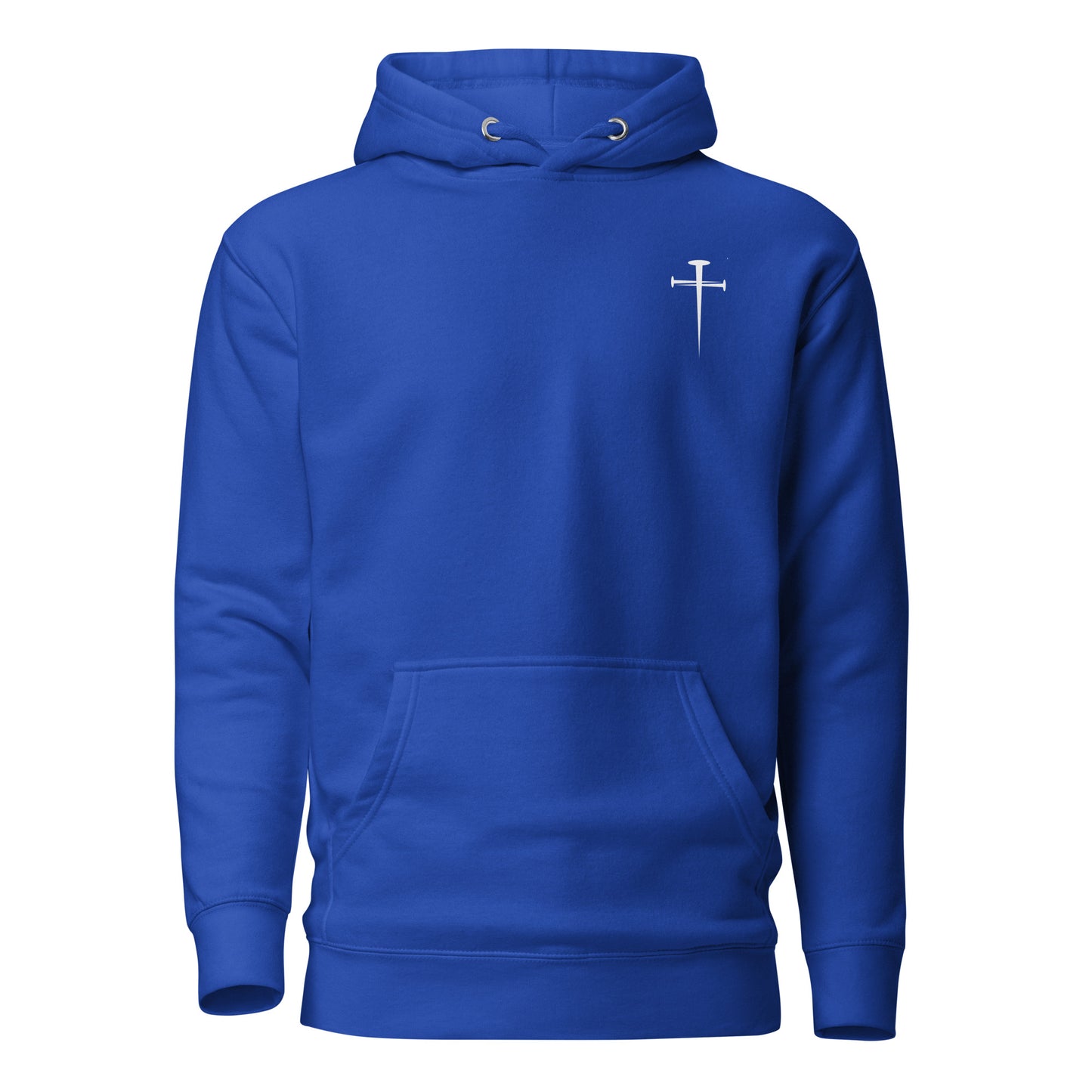 Iron Sharpens Iron Hoodie Royal Blue Front