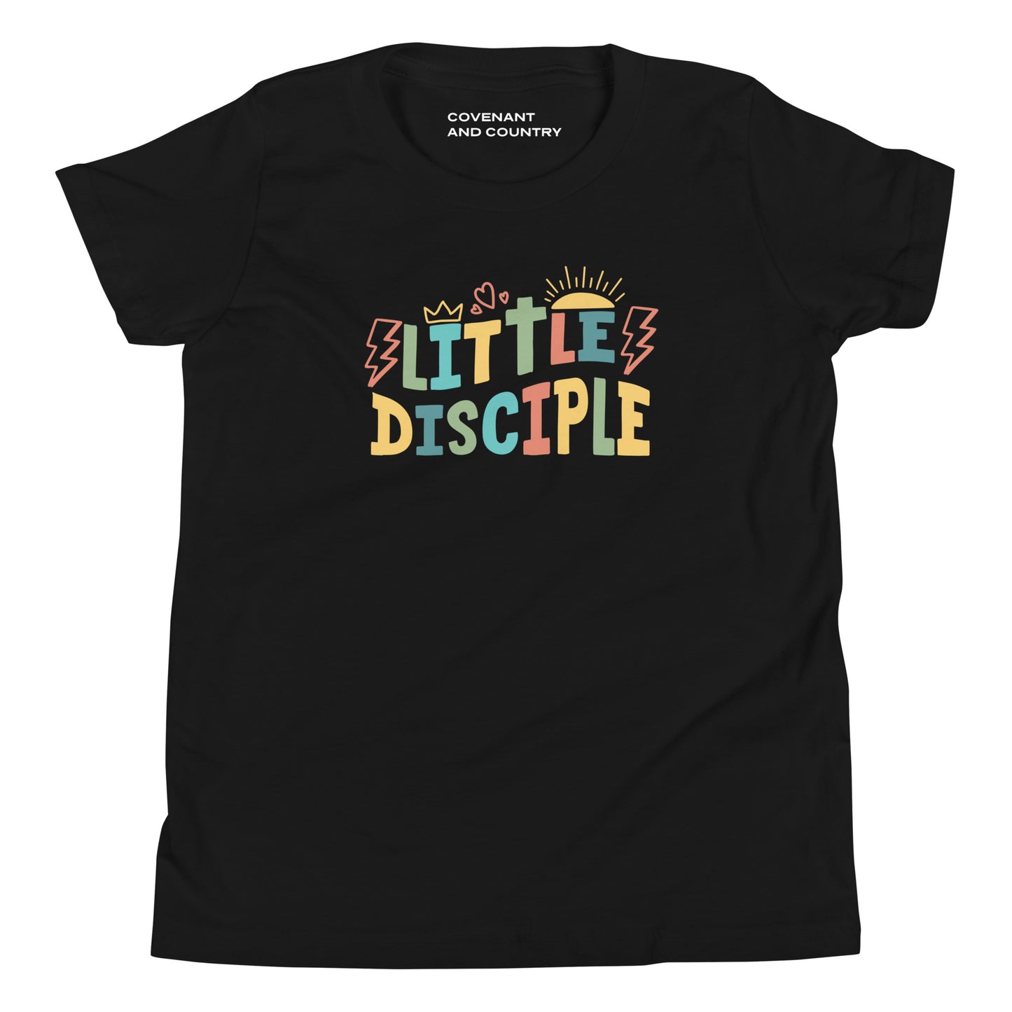 Little Disciple Black T-Shirt