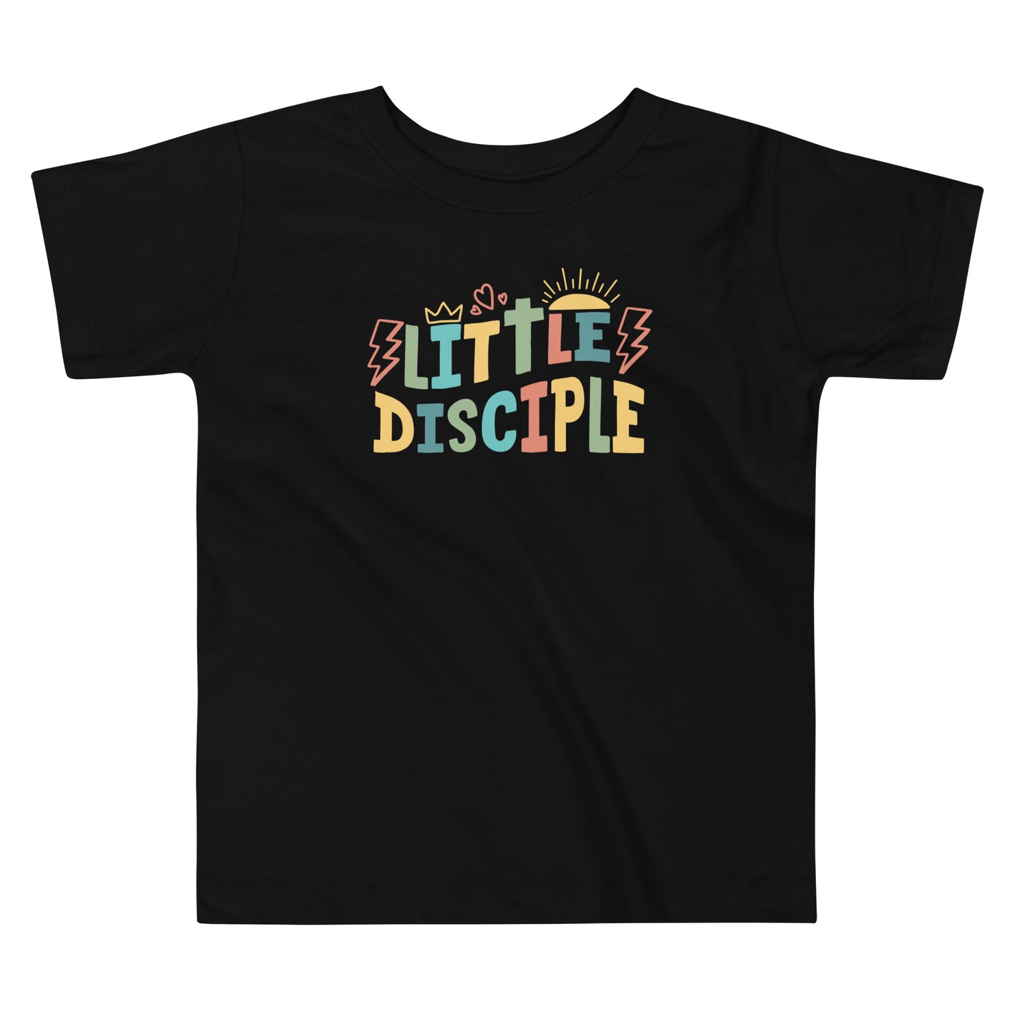 Little Disciple Toddler T-Shirt Black
