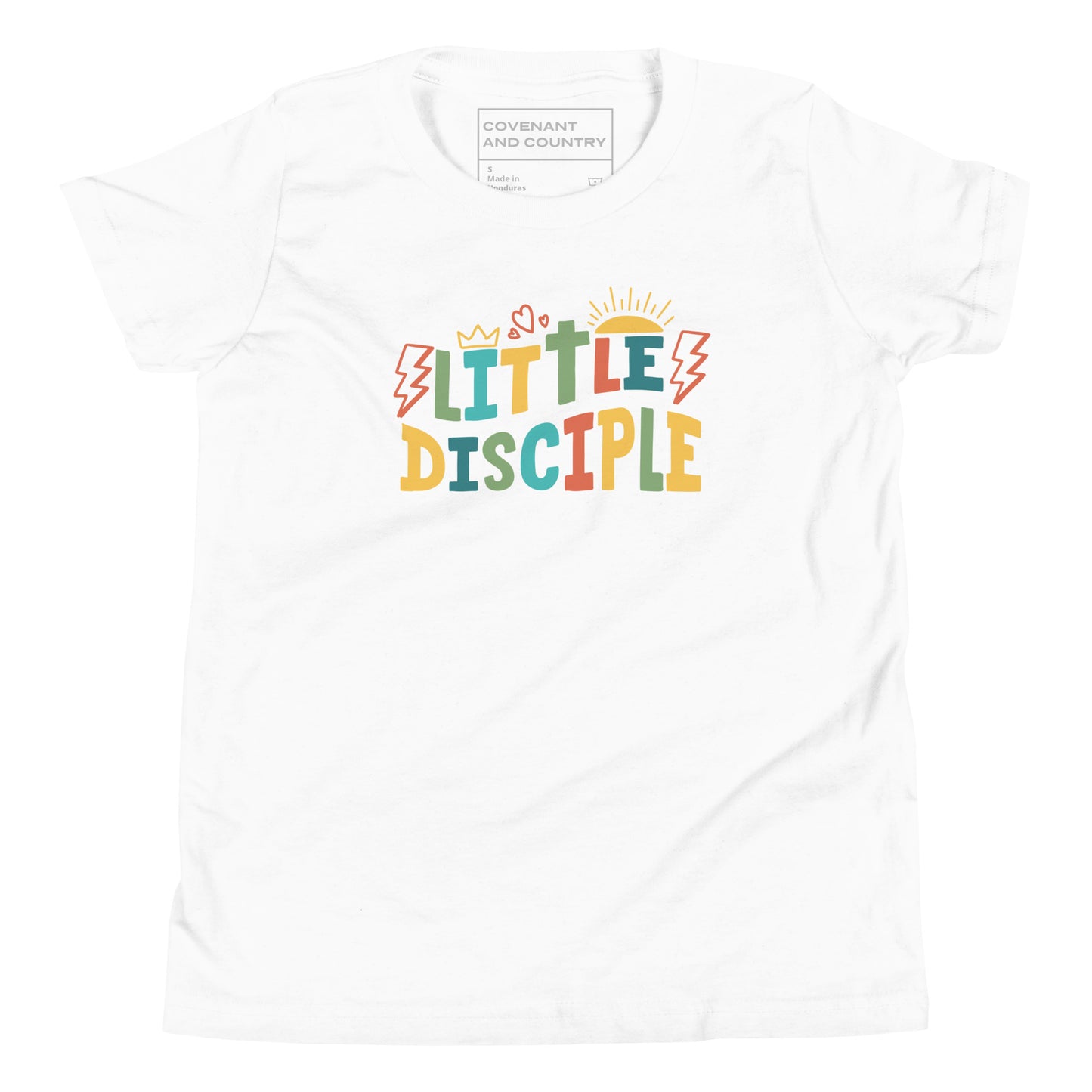 Little Disciple White T-Shirt