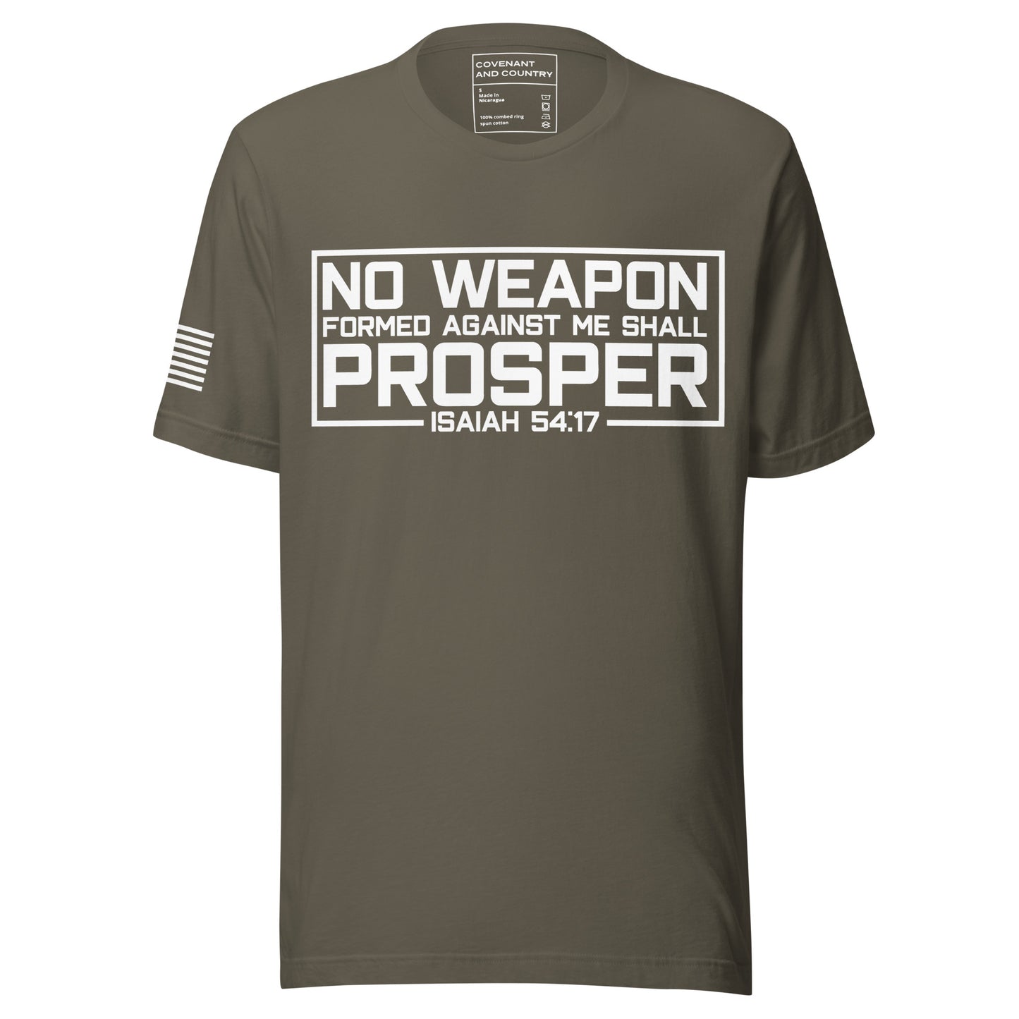 No Weapon Formed Army Front