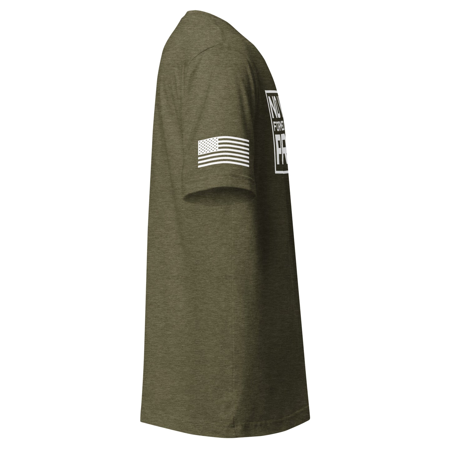 No Weapon Formed Heather Olive Right