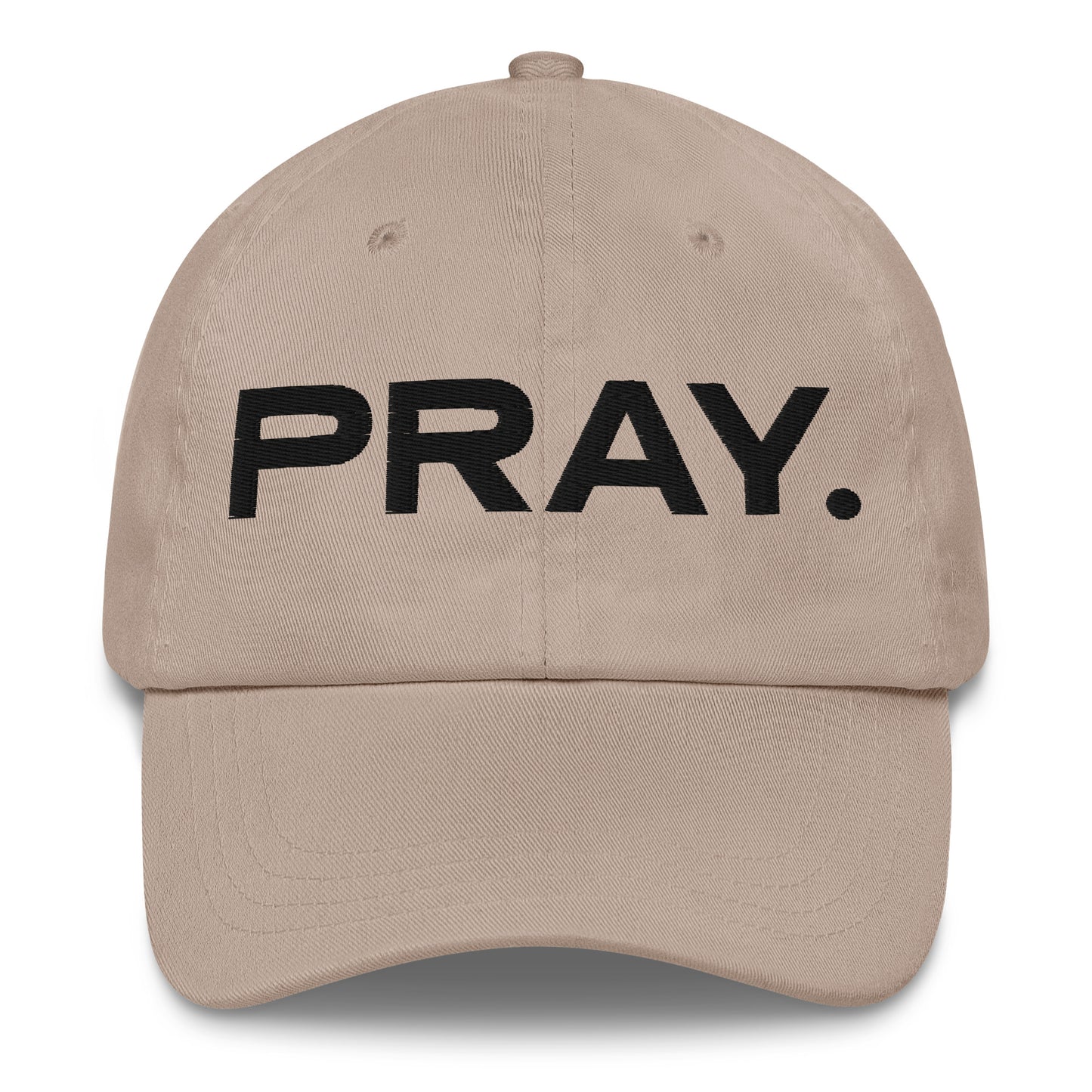 Pray Hat Tan Front