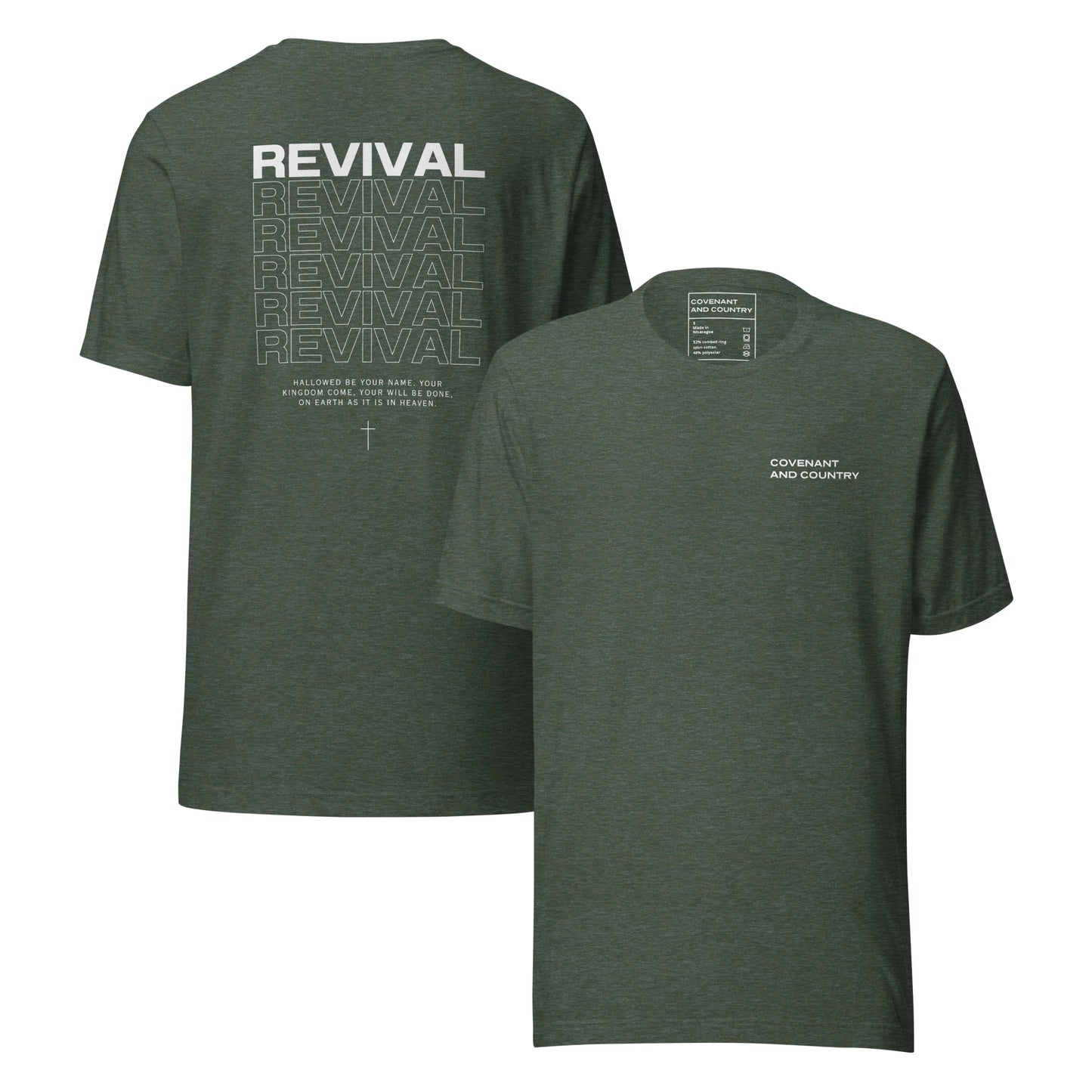 Revival Heather Forest T- Shirt