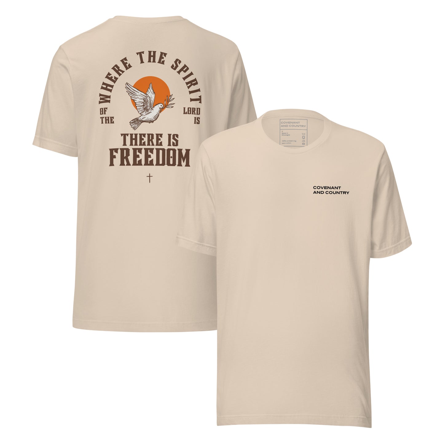 Where The Spirit Soft Cream T-Shirt