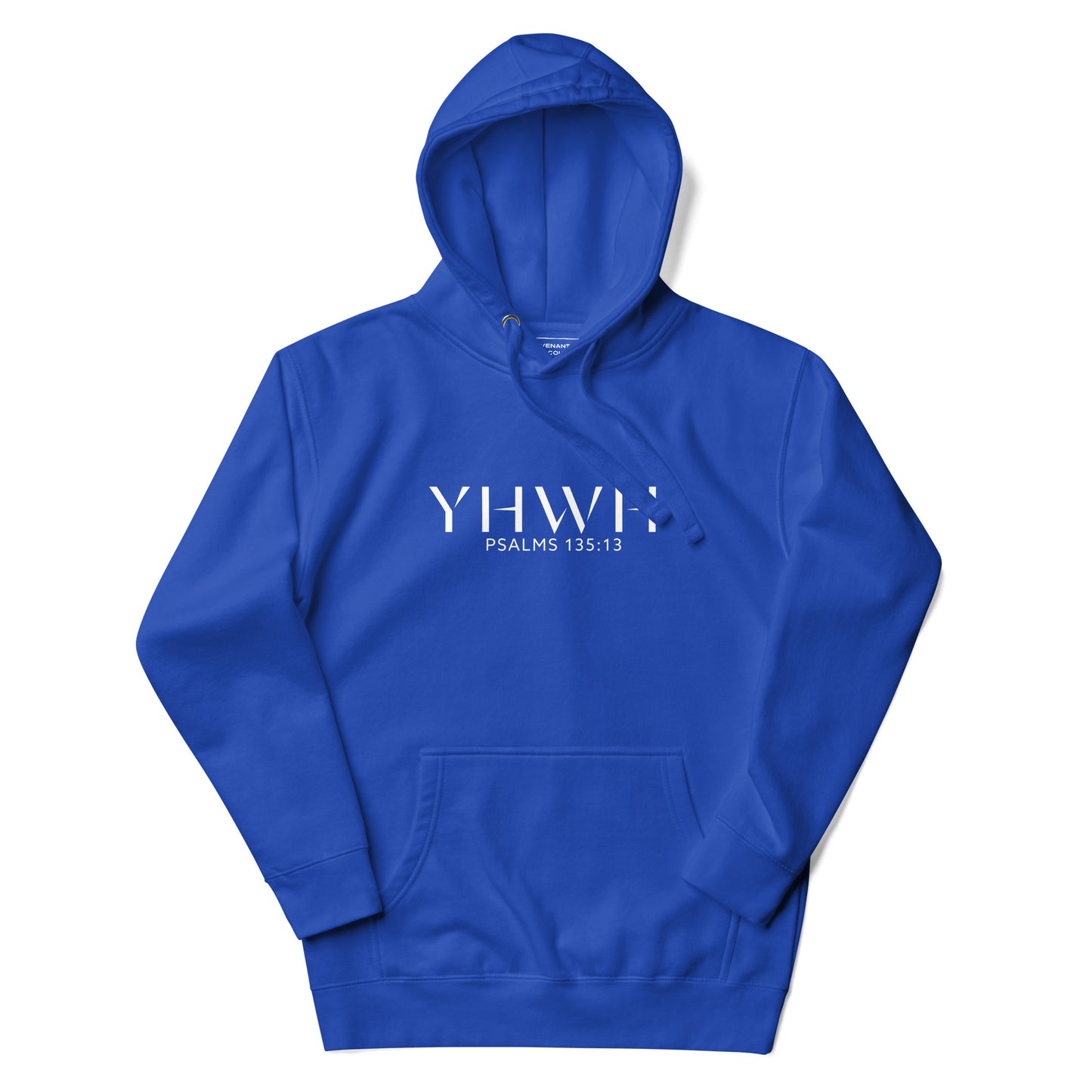 YHWH Psalms 135:13 Hoodie Royal Blue