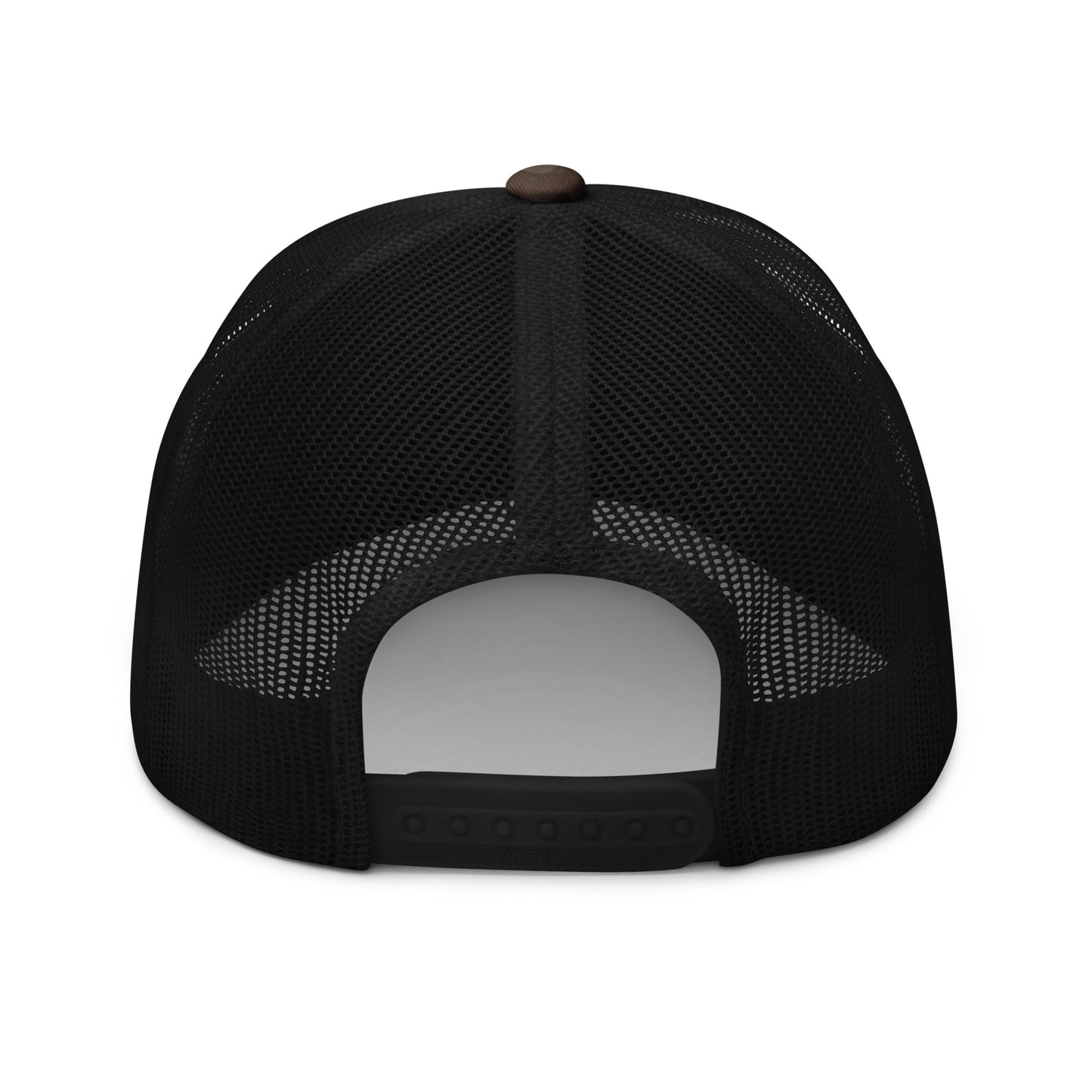 Camouflage Trucker Hat Camo Black Back Pray