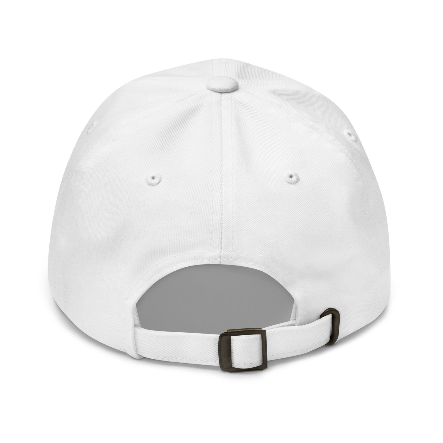 Classic Dad Hat White Back 2 Corinthians 3:17