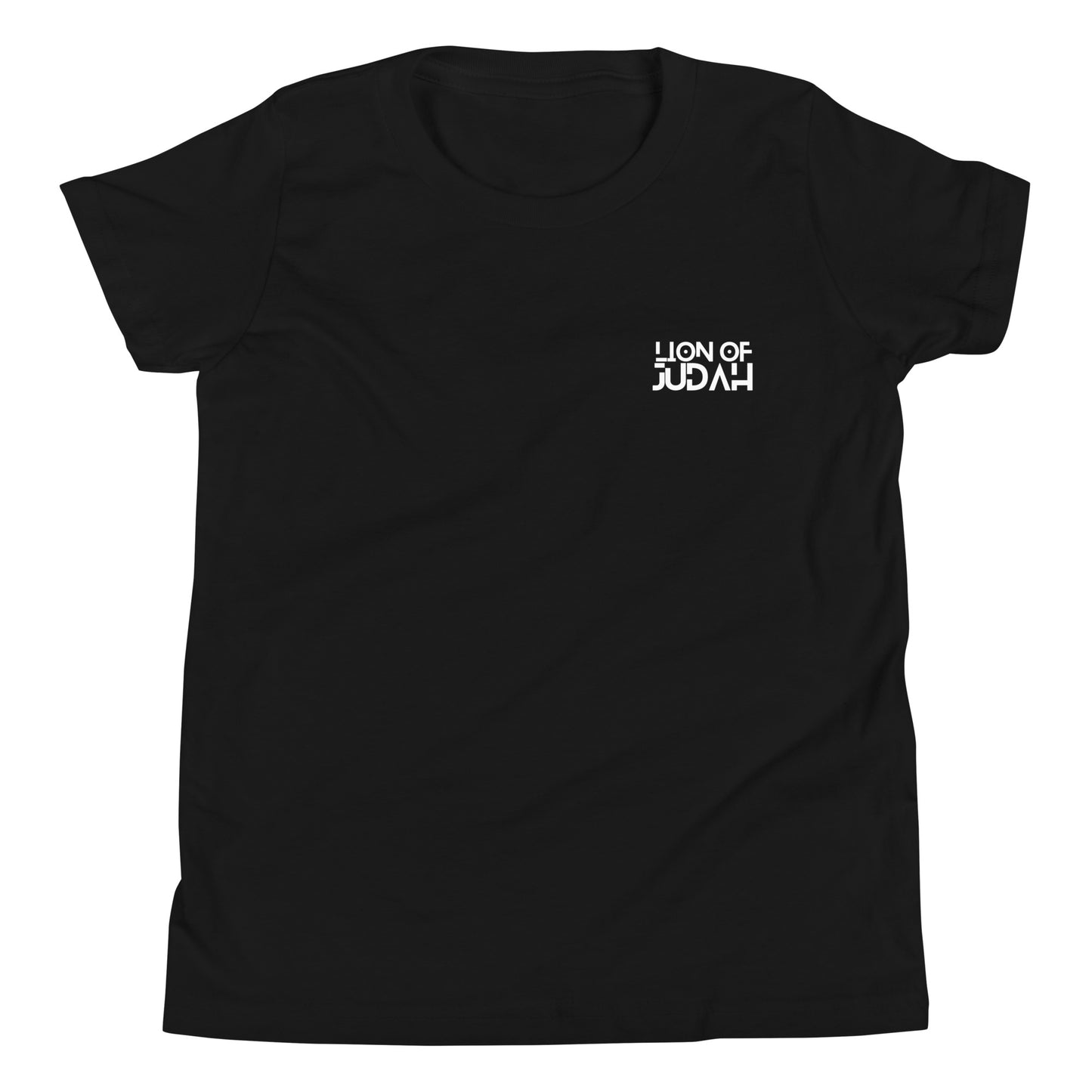 youth lion of judah brandon lake black t-shirt front