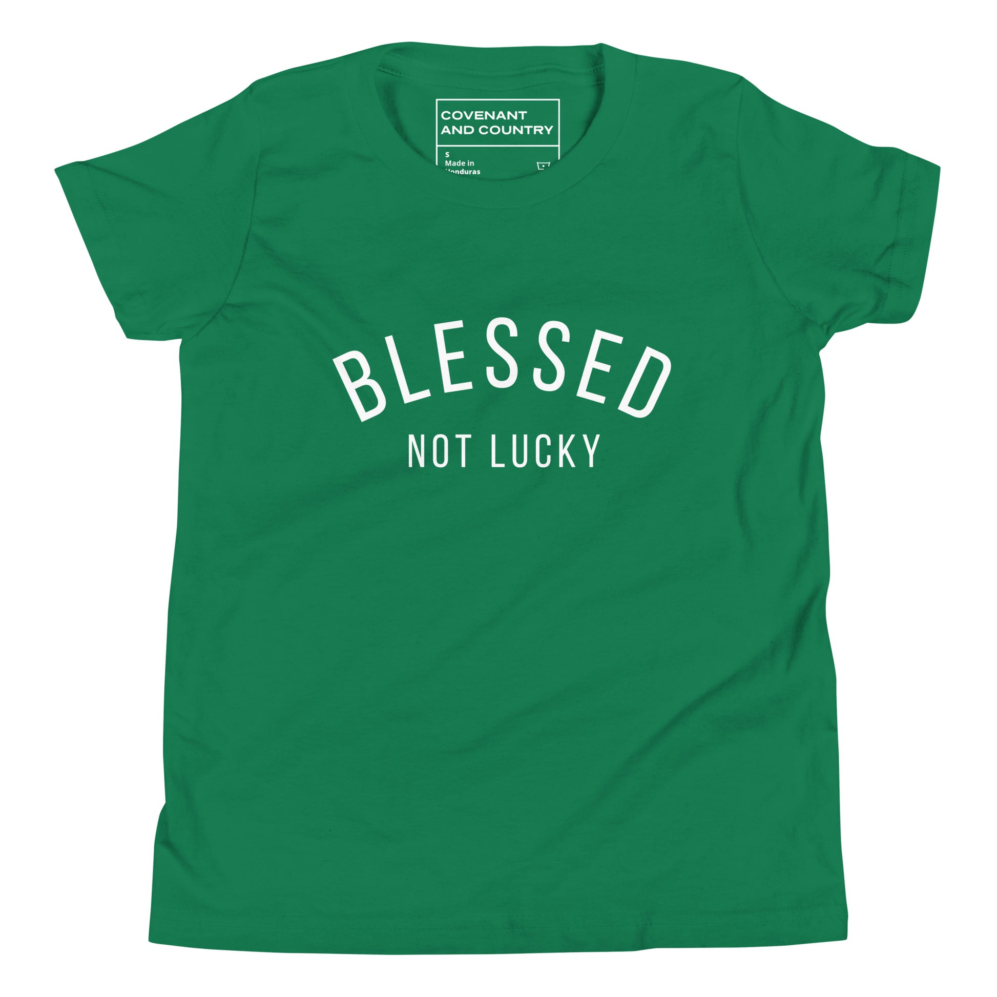 Blessed Not Lucky Youth Green