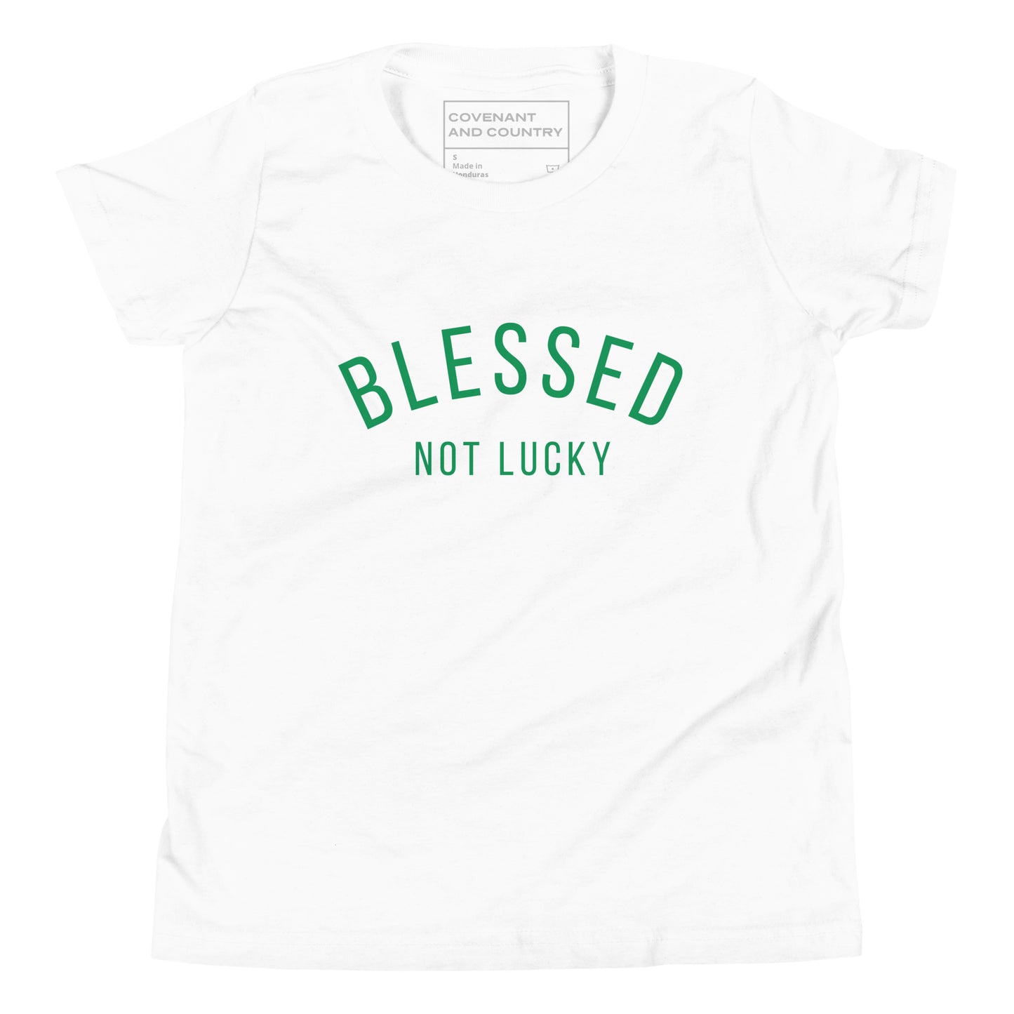 Blessed Not Lucky Youth White