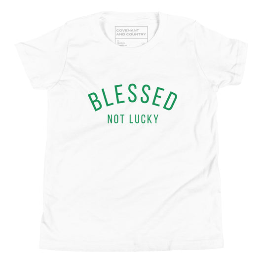 Blessed Not Lucky Youth White