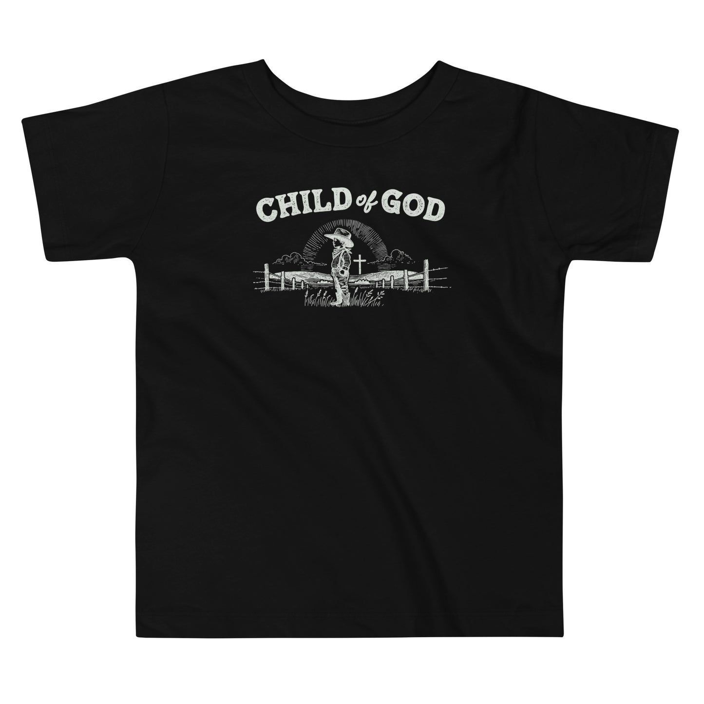 Child of God Toddler T-Shirt Black