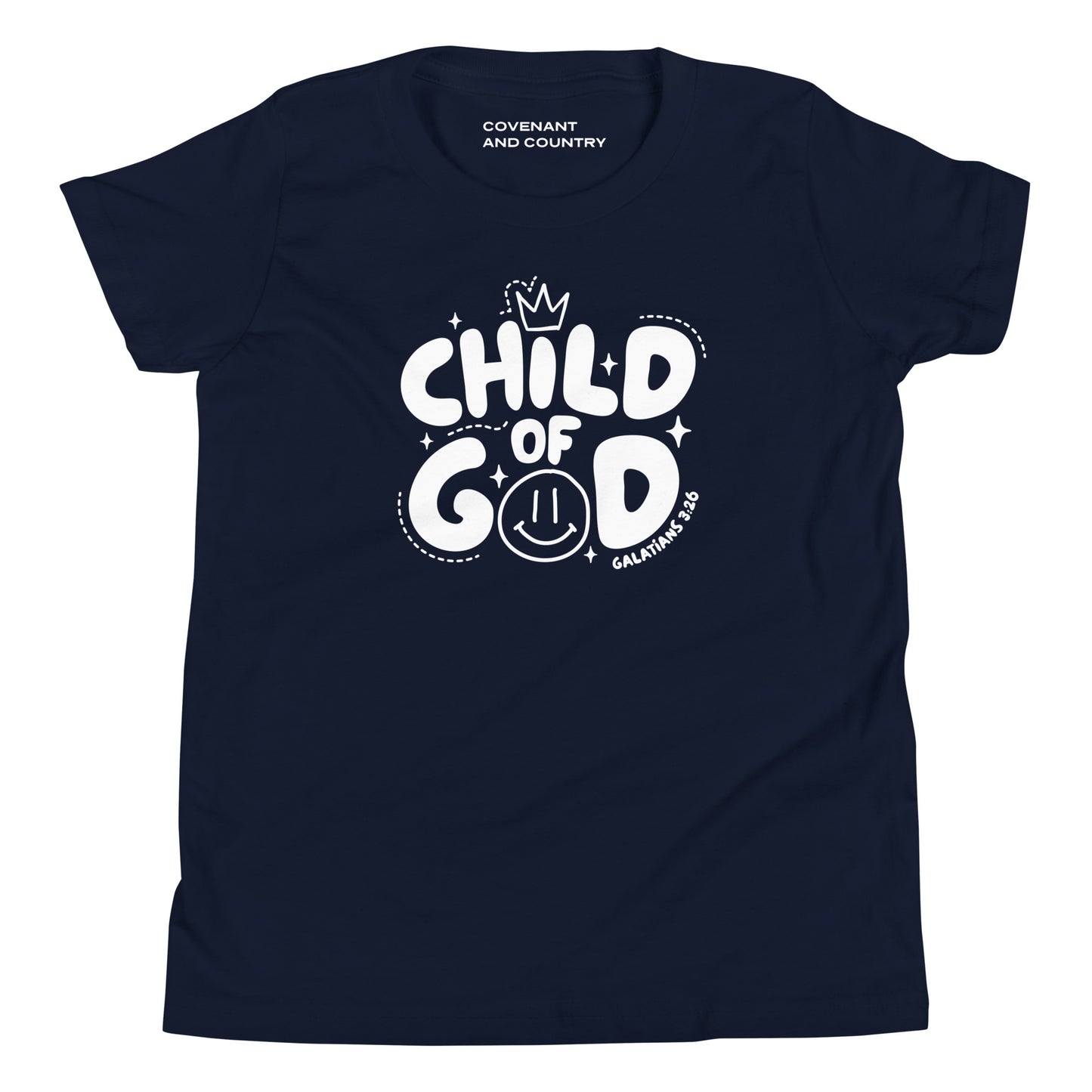 Child of God Youth Navy T-Shirt