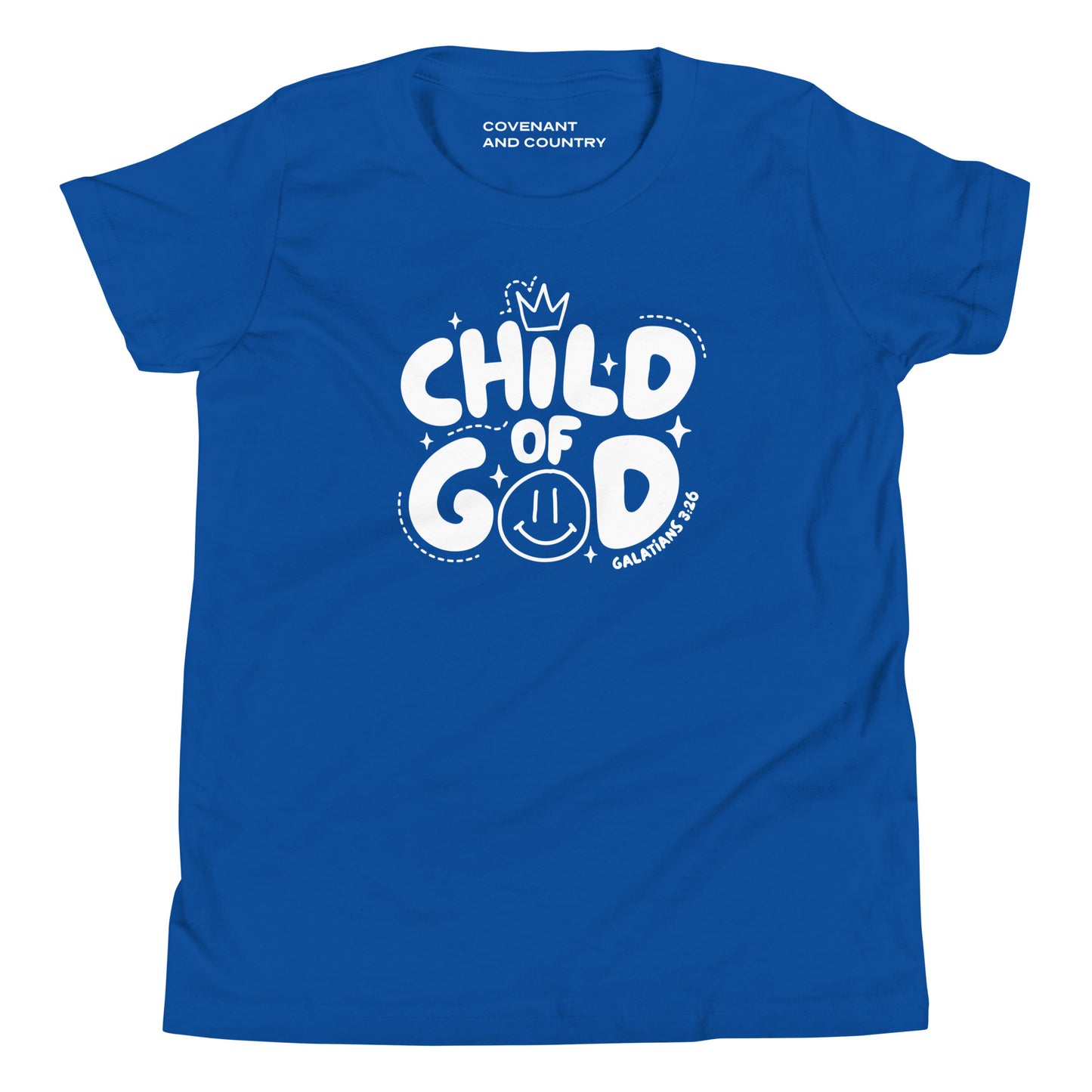 Child of God Youth Royal Blue T-Shirt