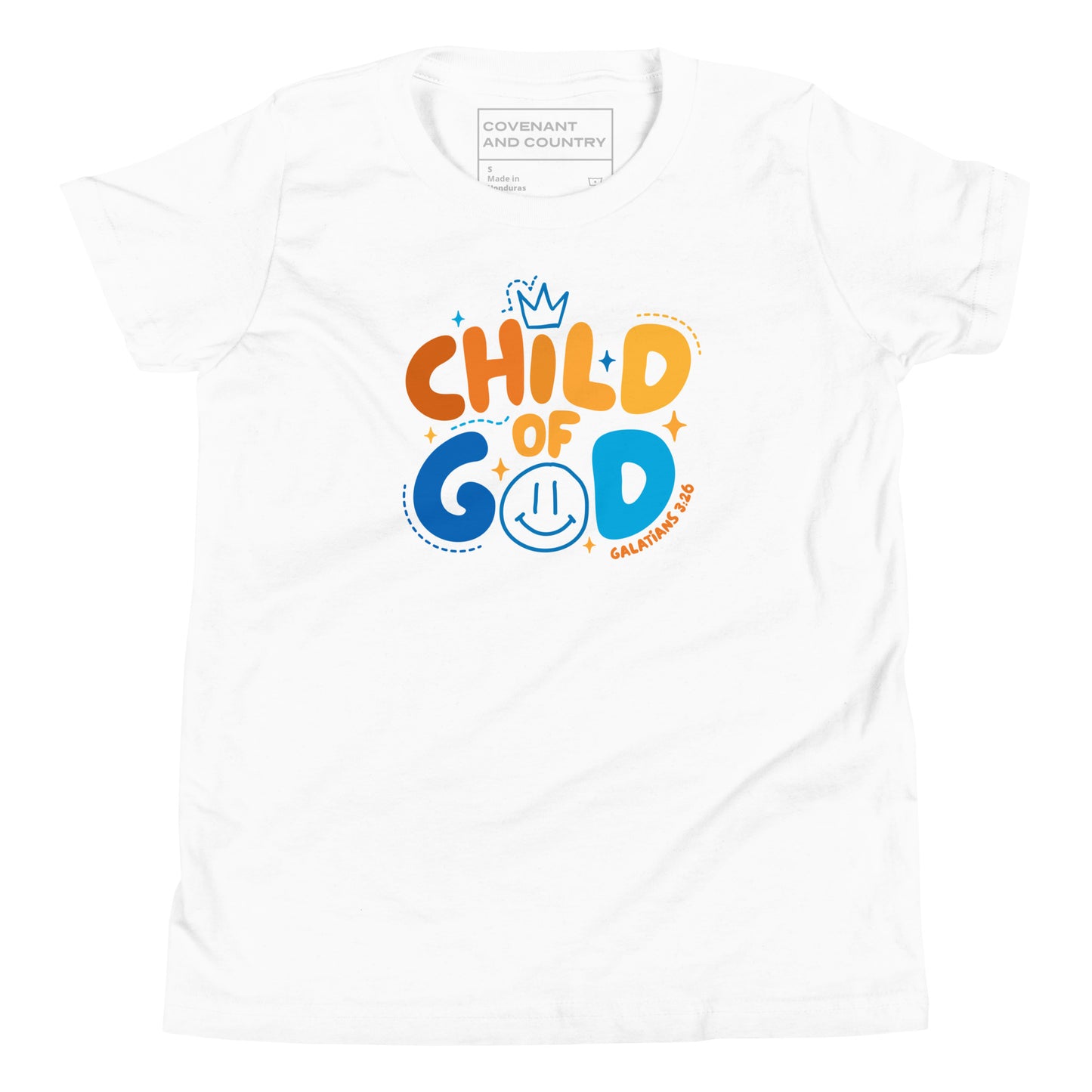Child of God Youth White T-Shirt