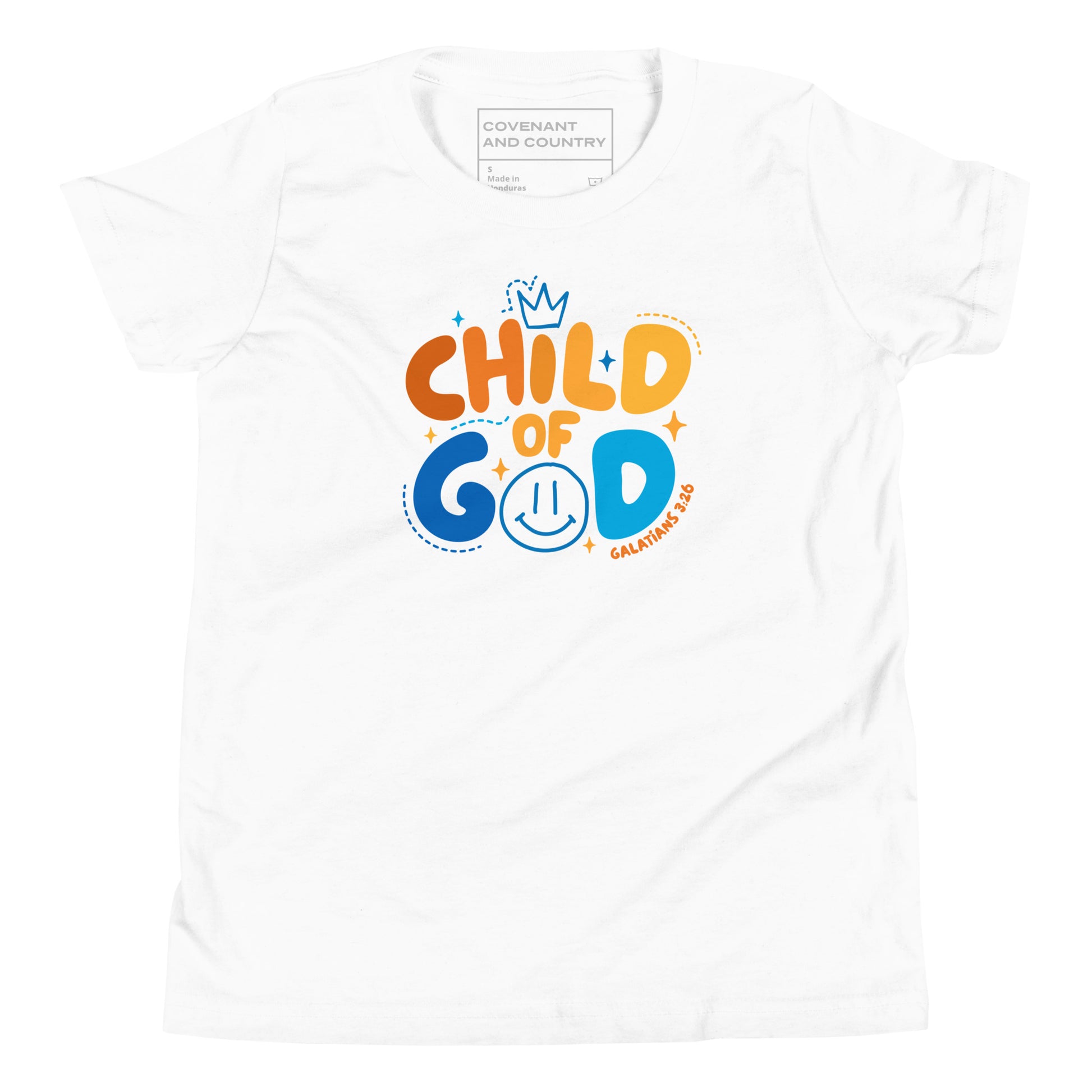 Child of God Youth White T-Shirt