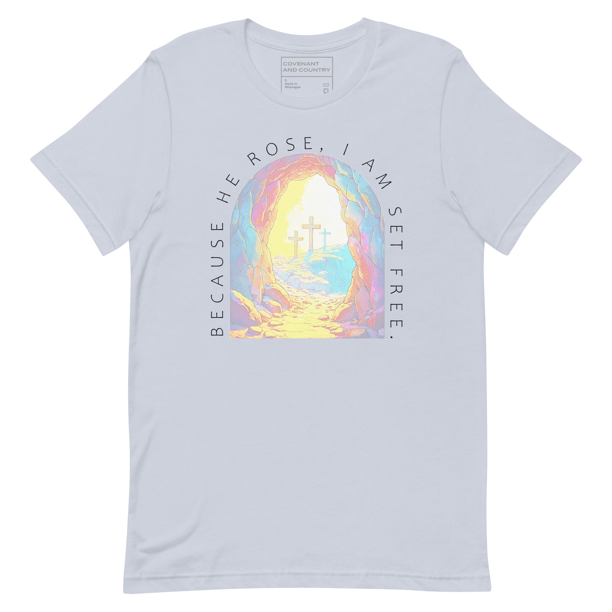 Empty Tomb T-Shirt Light Blue