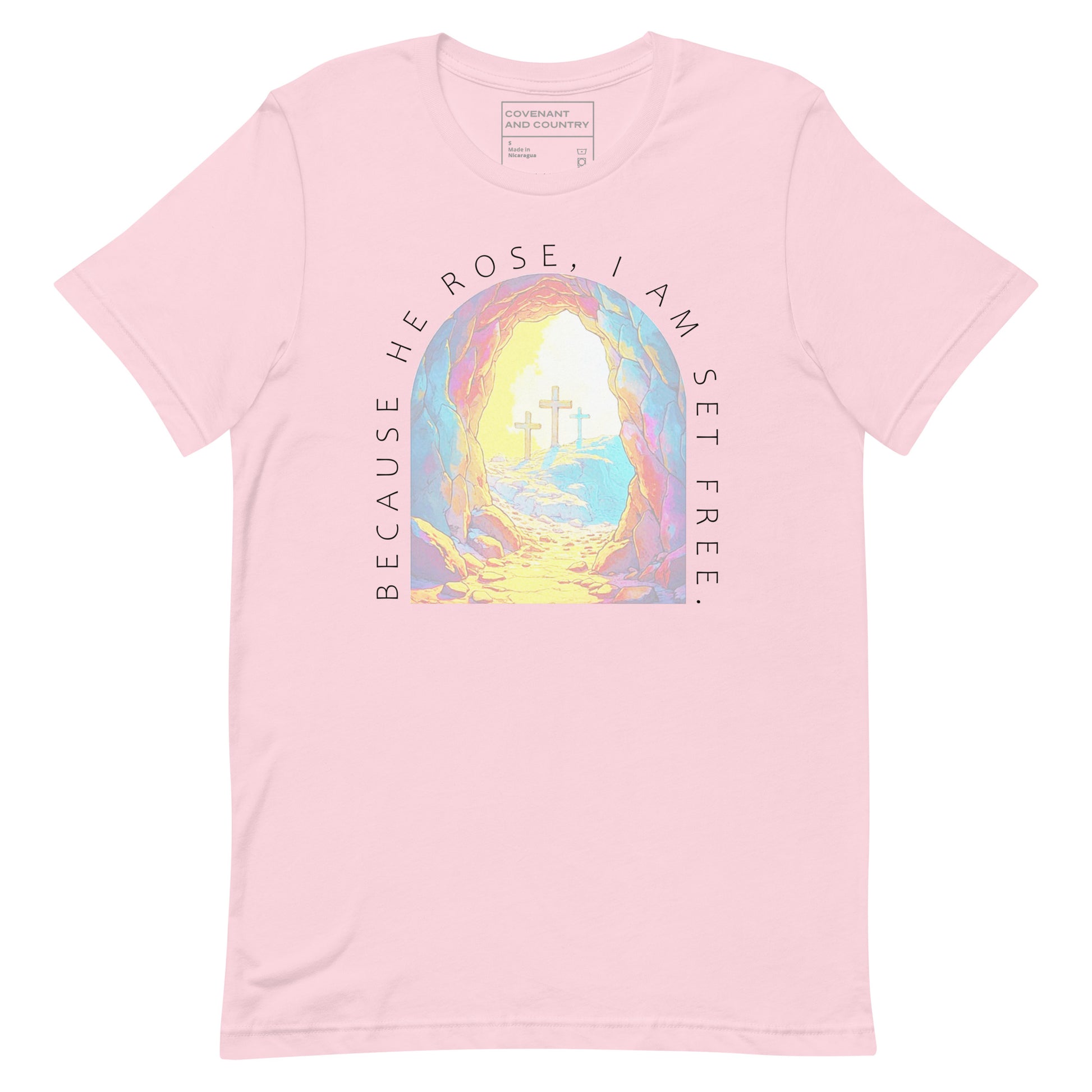 Empty Tomb T-Shirt Soft Pink