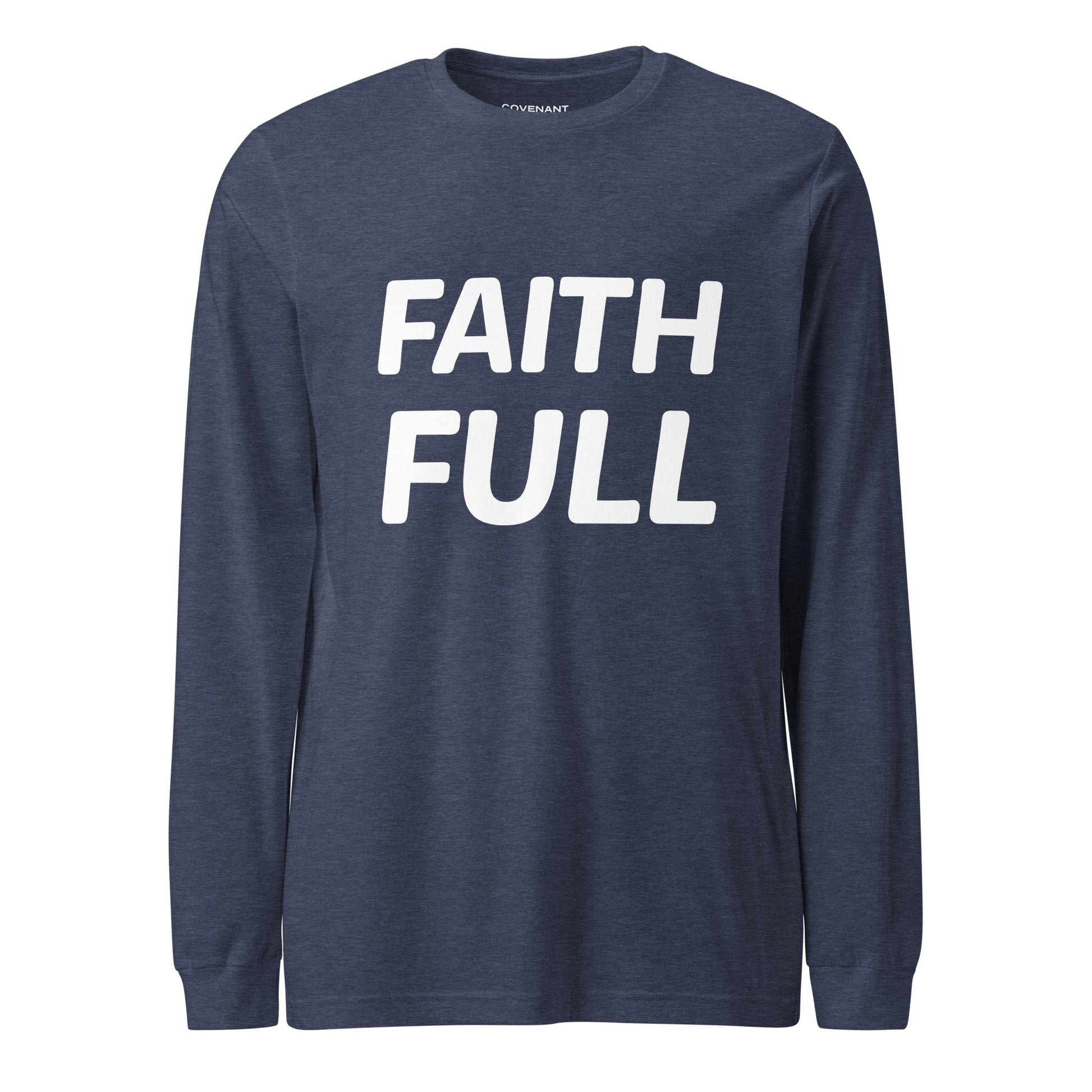 Faithful Long Sleeve T-Shirt Heather Navy