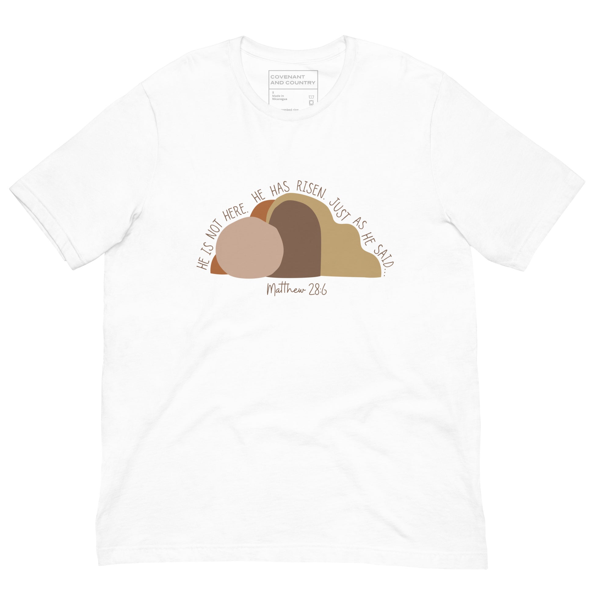 He Is Risen T-Shirt White