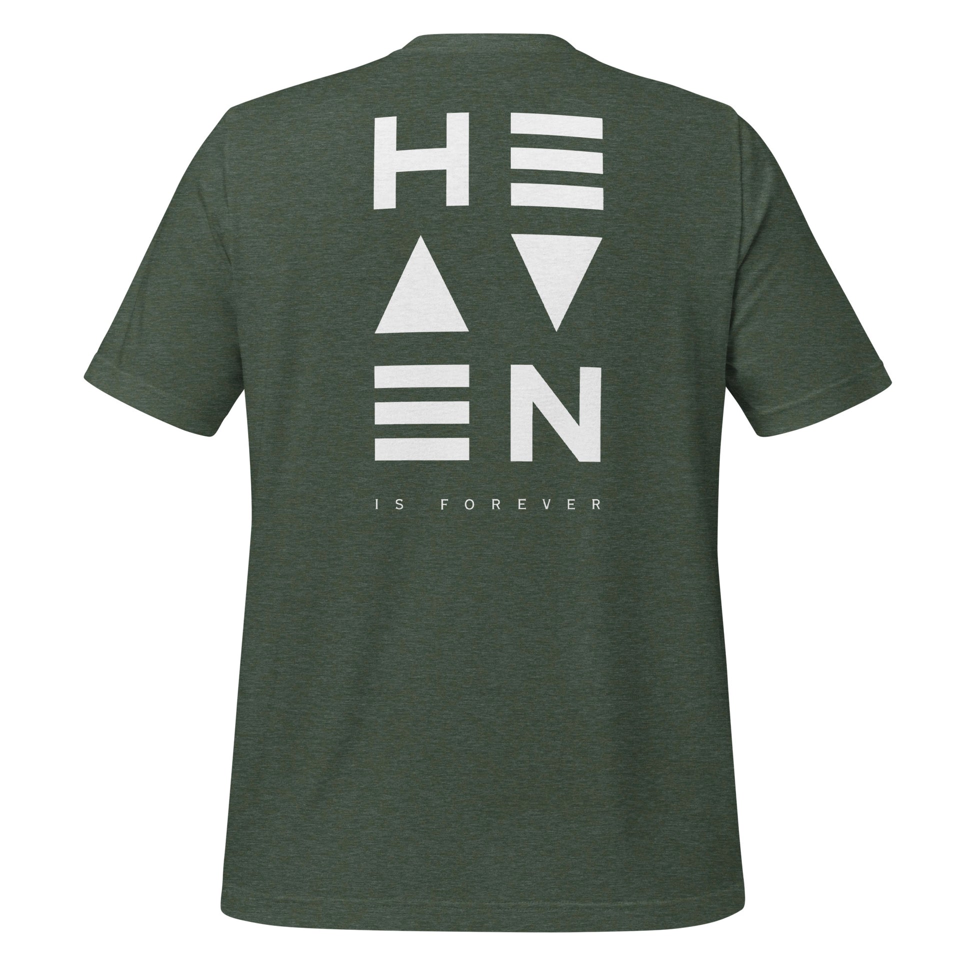 Heaven is Forever Heather Forest Navy Back
