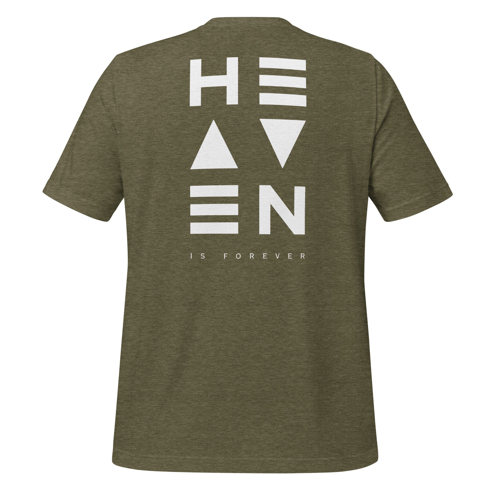 Heaven is Forever Heather Olive Back