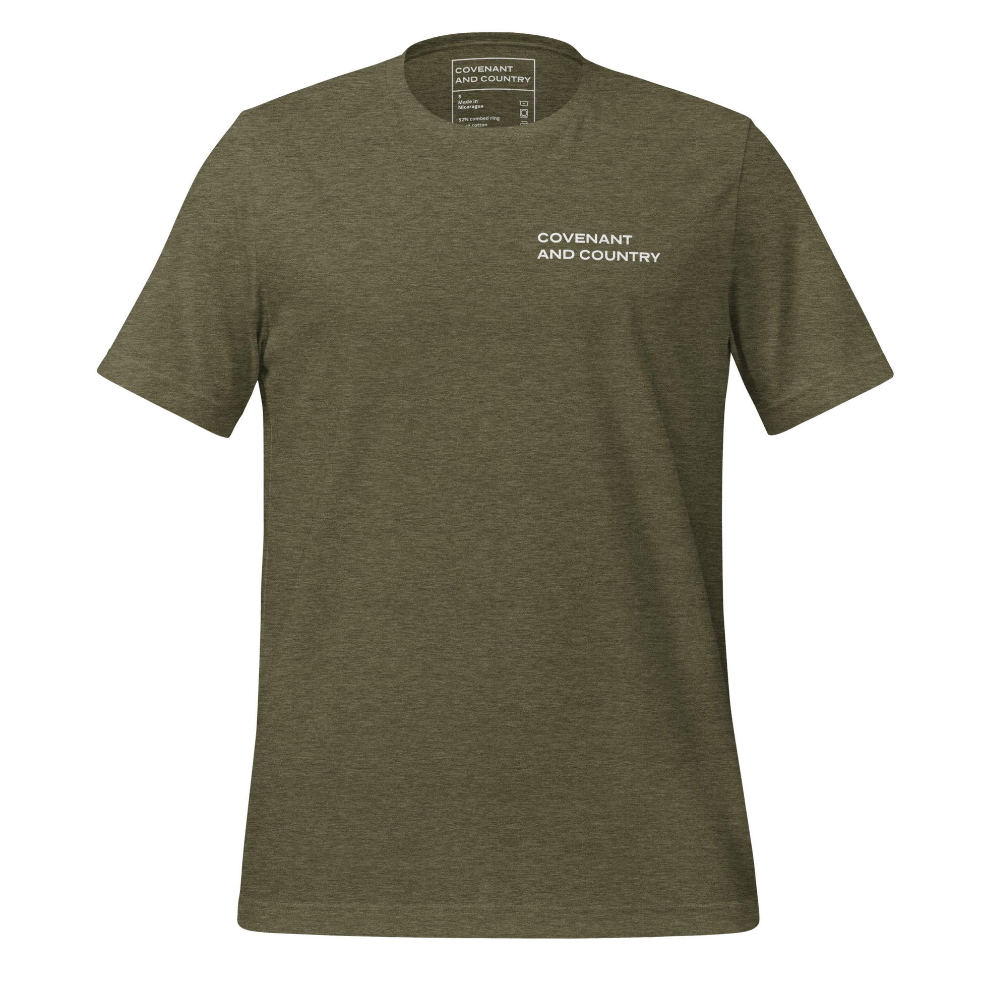 Heaven is Forever Heather Olive Front