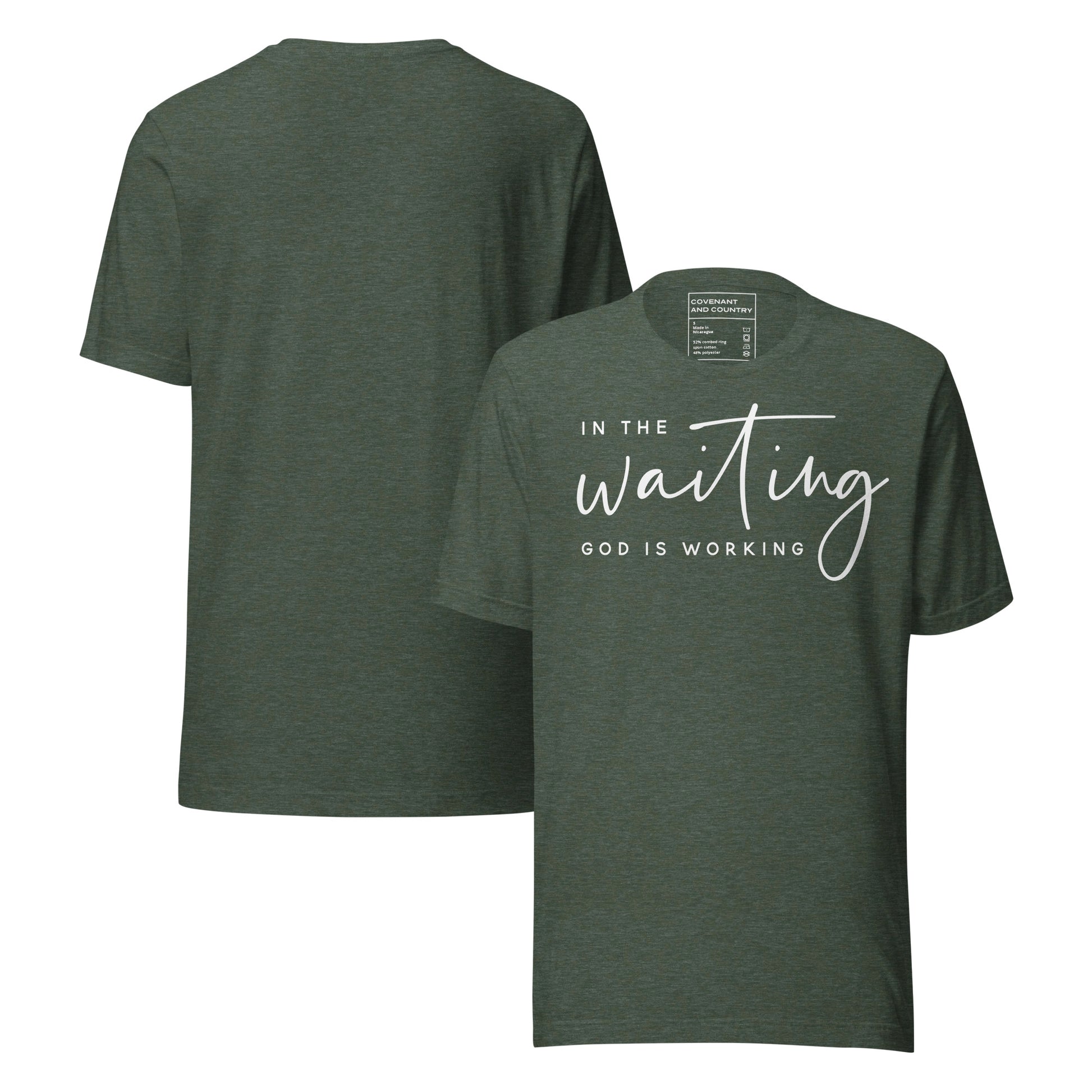 In The Waiting T-Shirt Heather Forest
