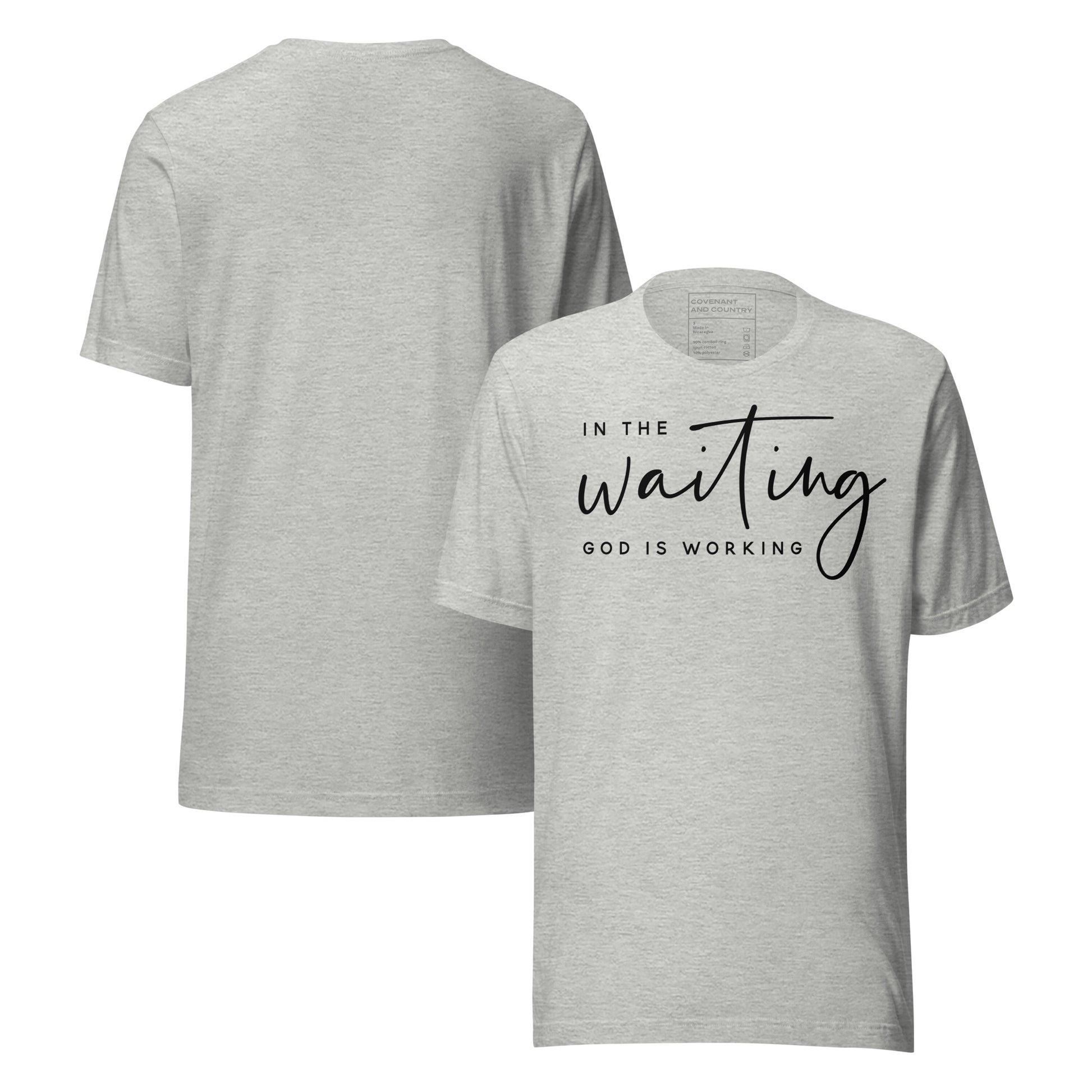 In The Waiting T-Shirt Heather Grey