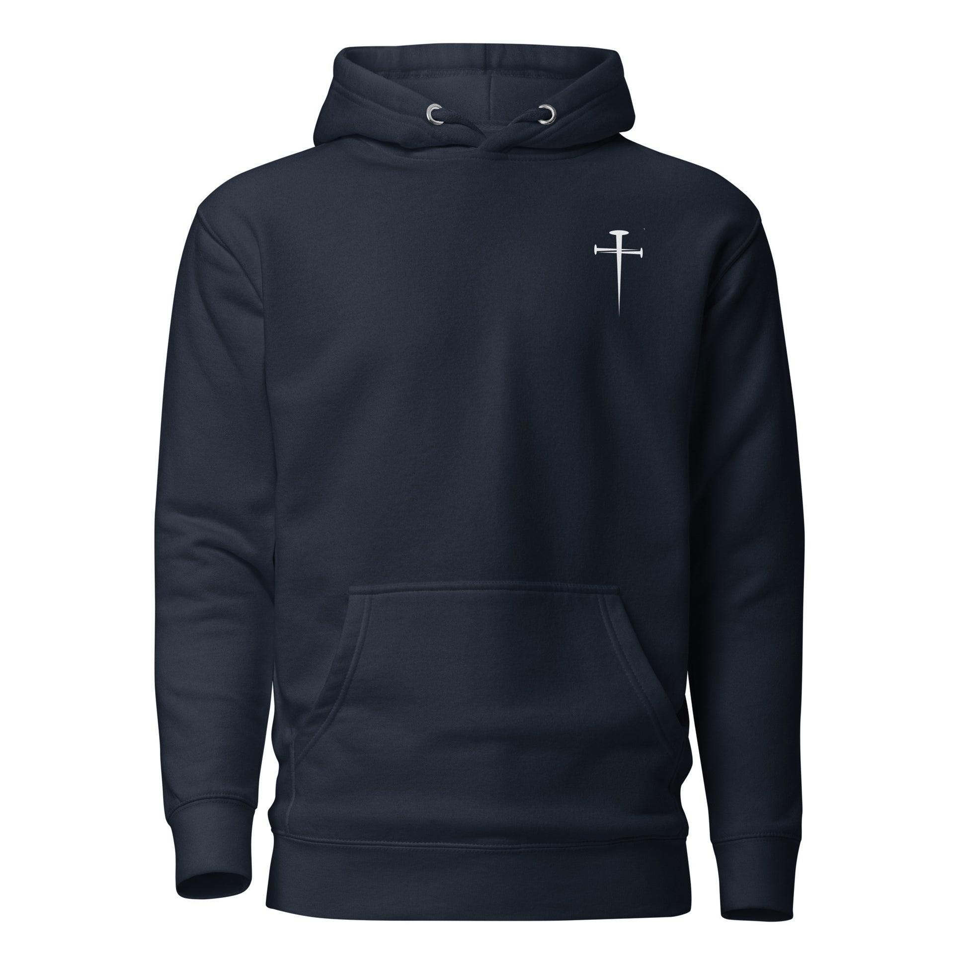 Iron Sharpens Iron Hoodie Navy Front